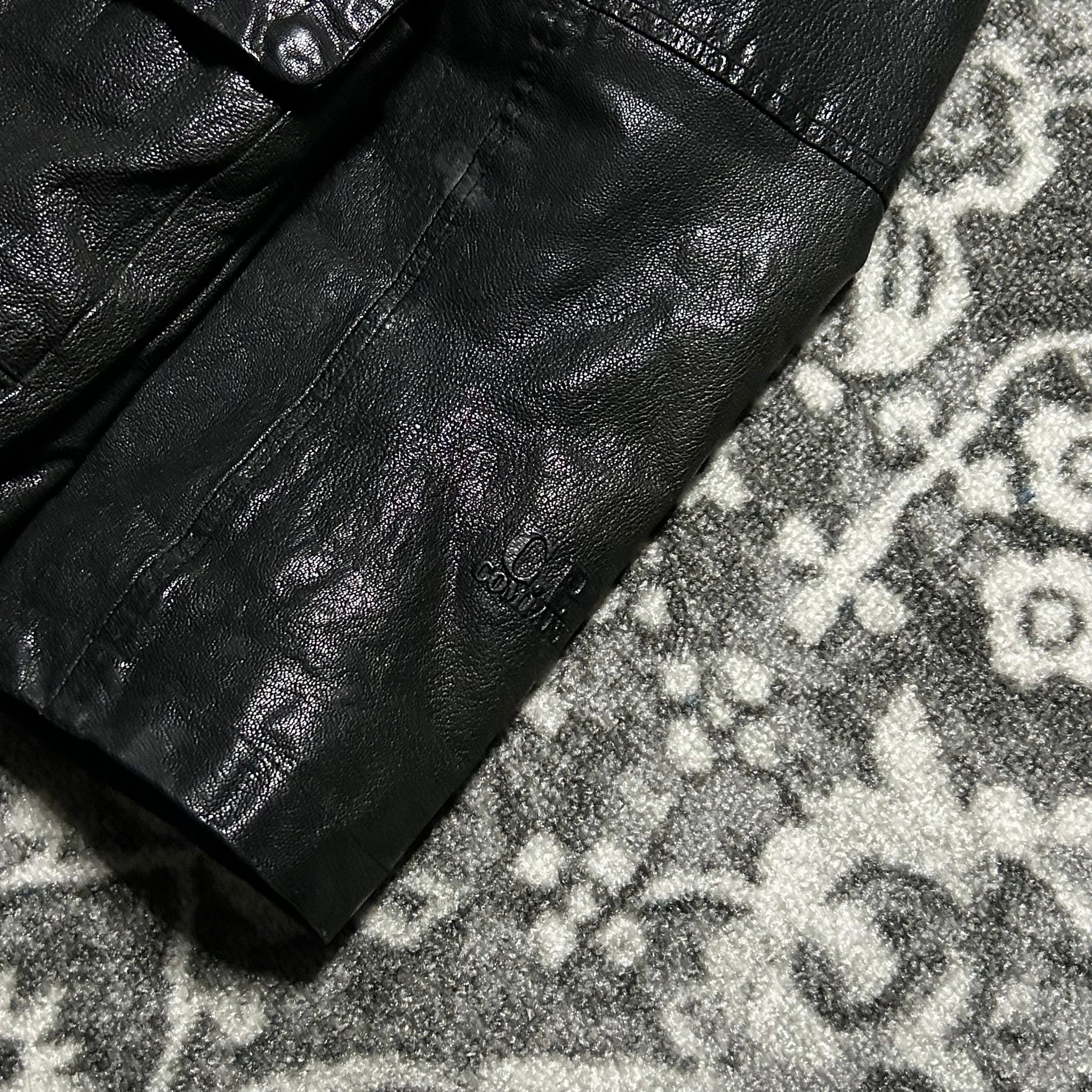 C.P. Company Leather Goggle Jacket Black, миниатюра 6