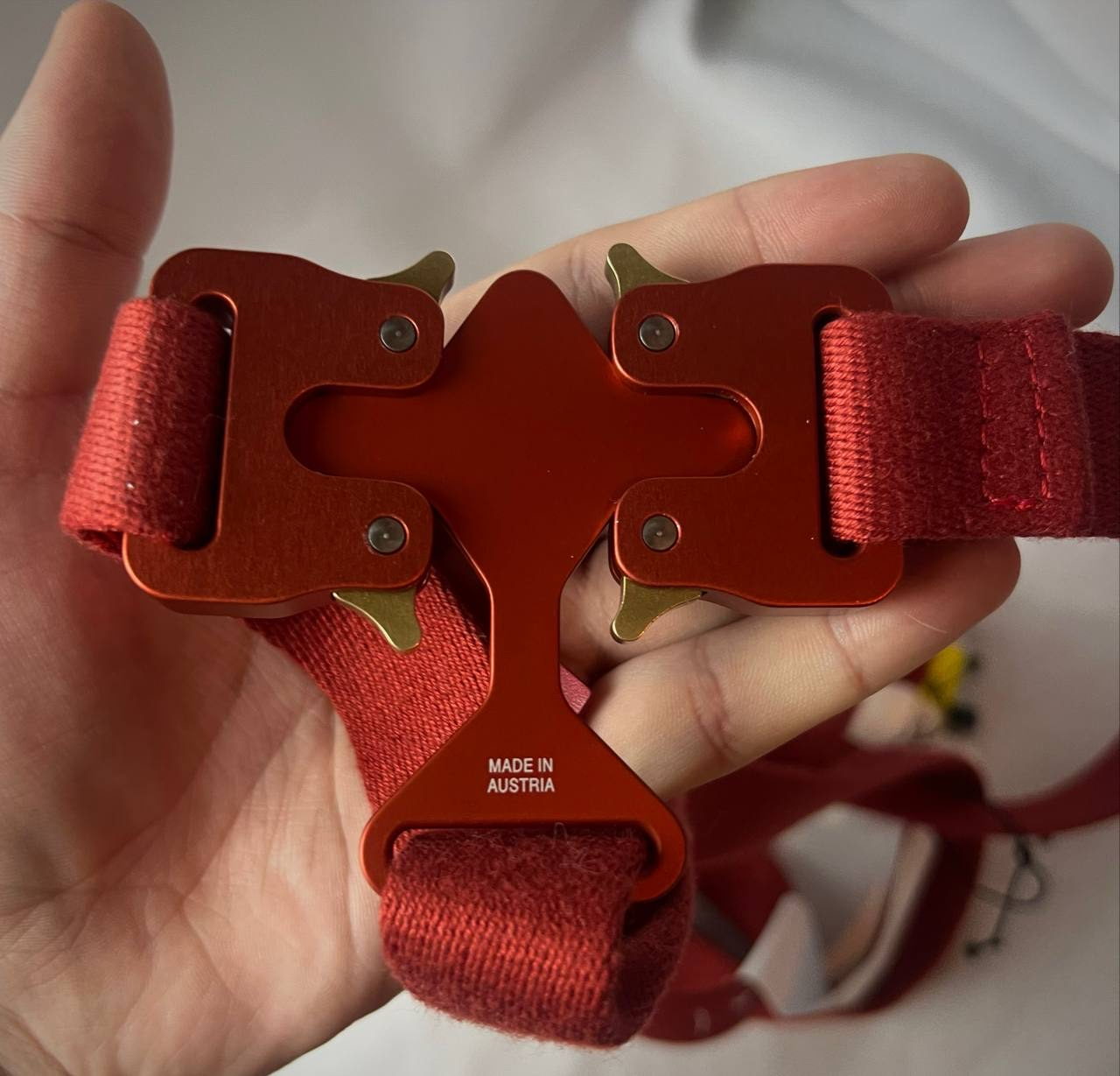 1017 ALYX 9SM Tri-Buckle Chest Belt, миниатюра 7