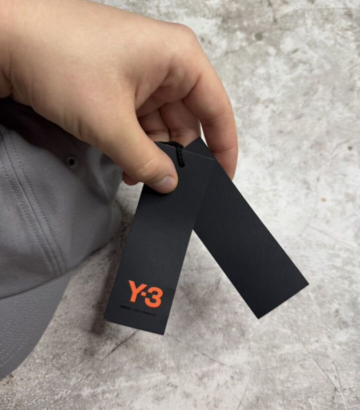 Yohji yamamoto x Adidas  Logo cap, миниатюра 3