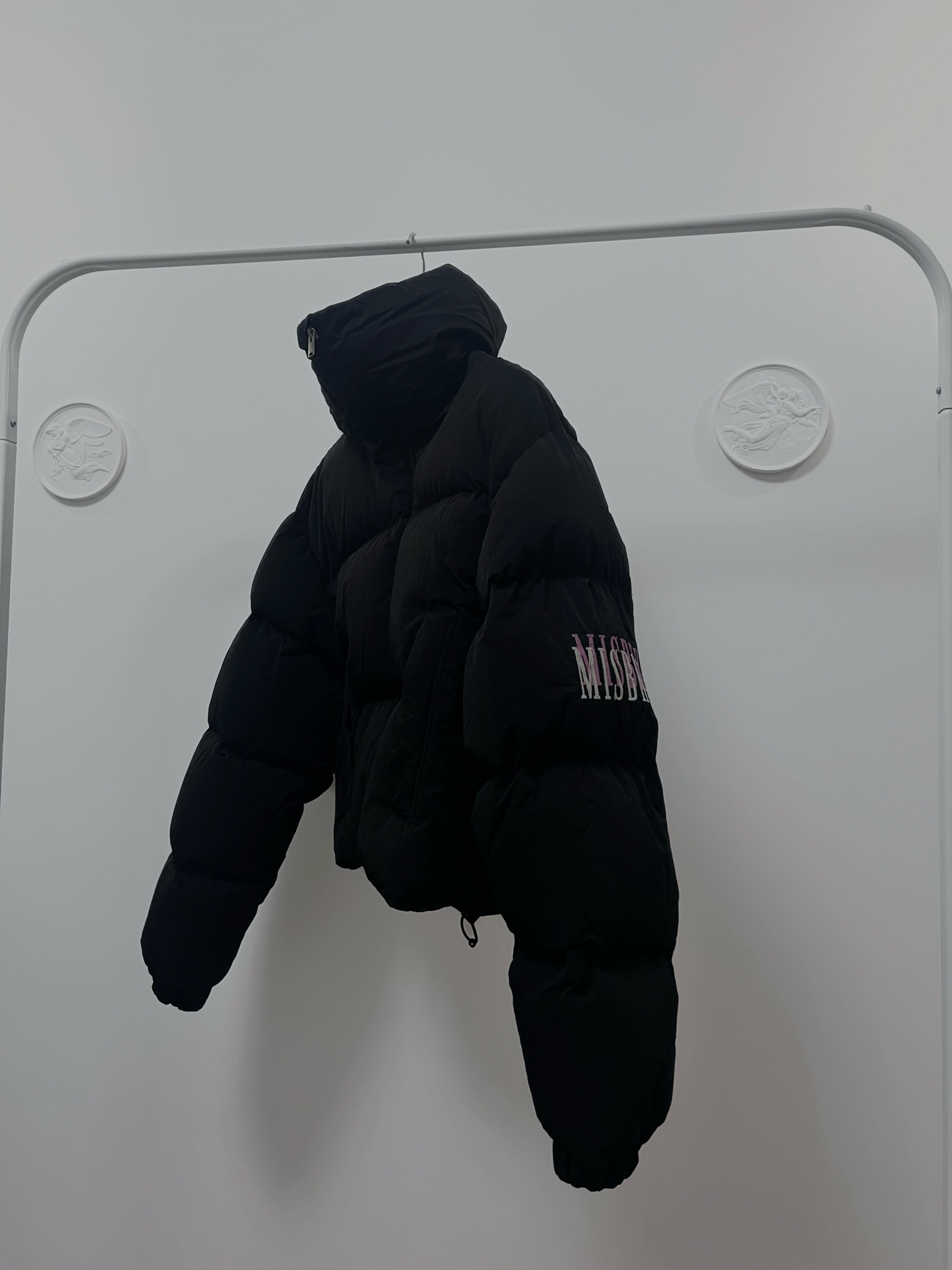 Misbhv Cropped logo Embroidered Puffer, миниатюра 13