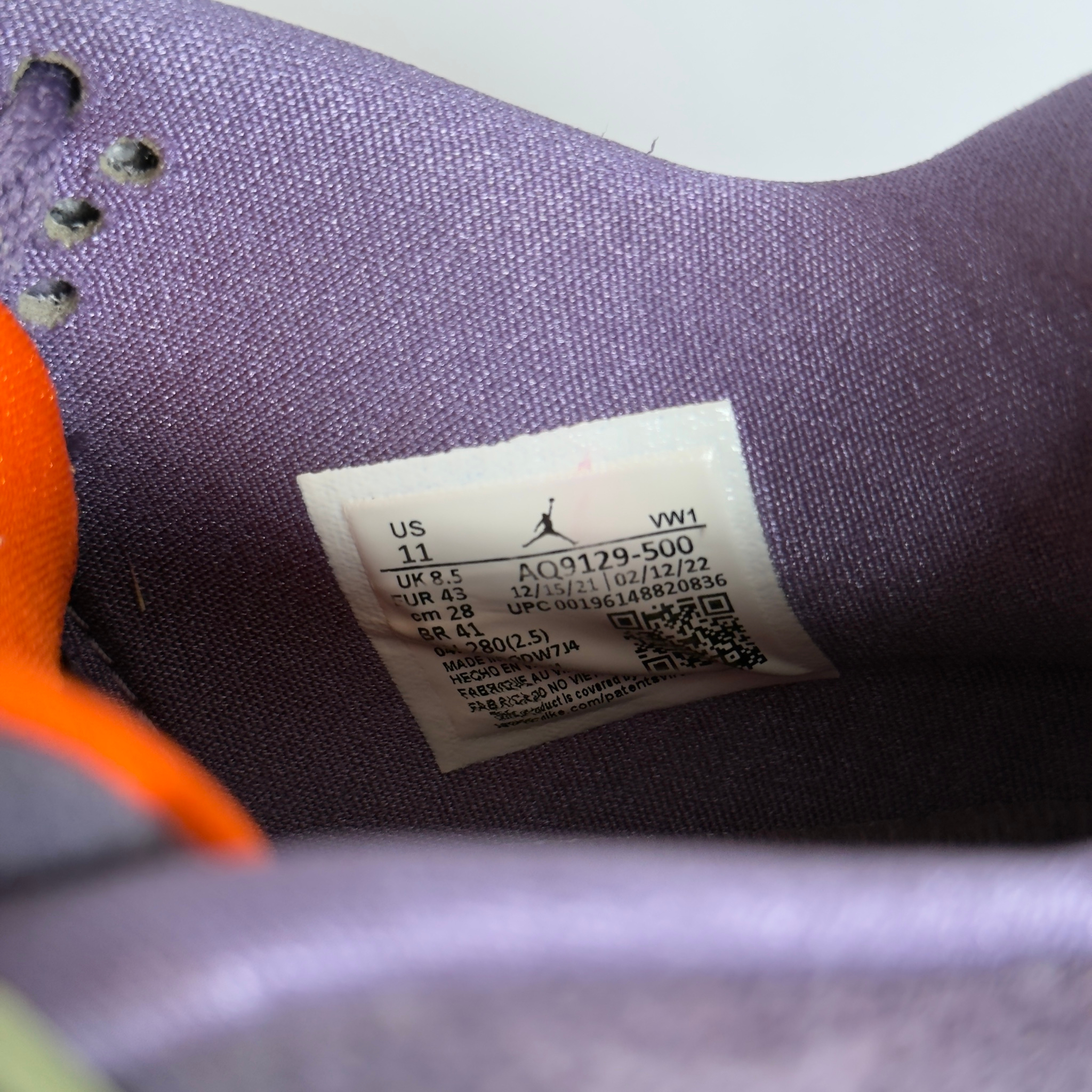 Nike Air Jordan 4 Retro Canyon Purple, миниатюра 5