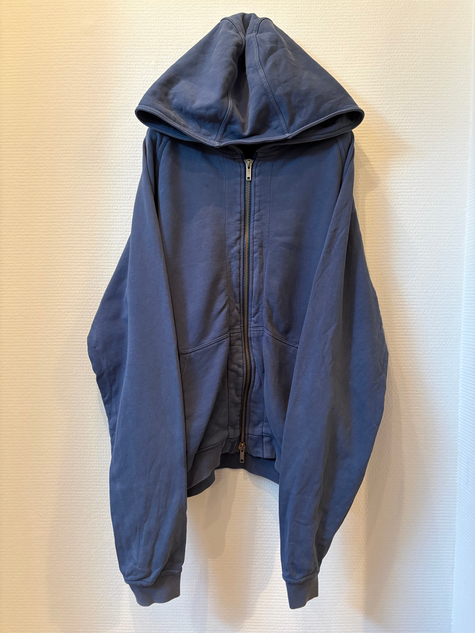 Haider Ackermann  SS16 Perth Blue Zip-Hoodie, миниатюра 2