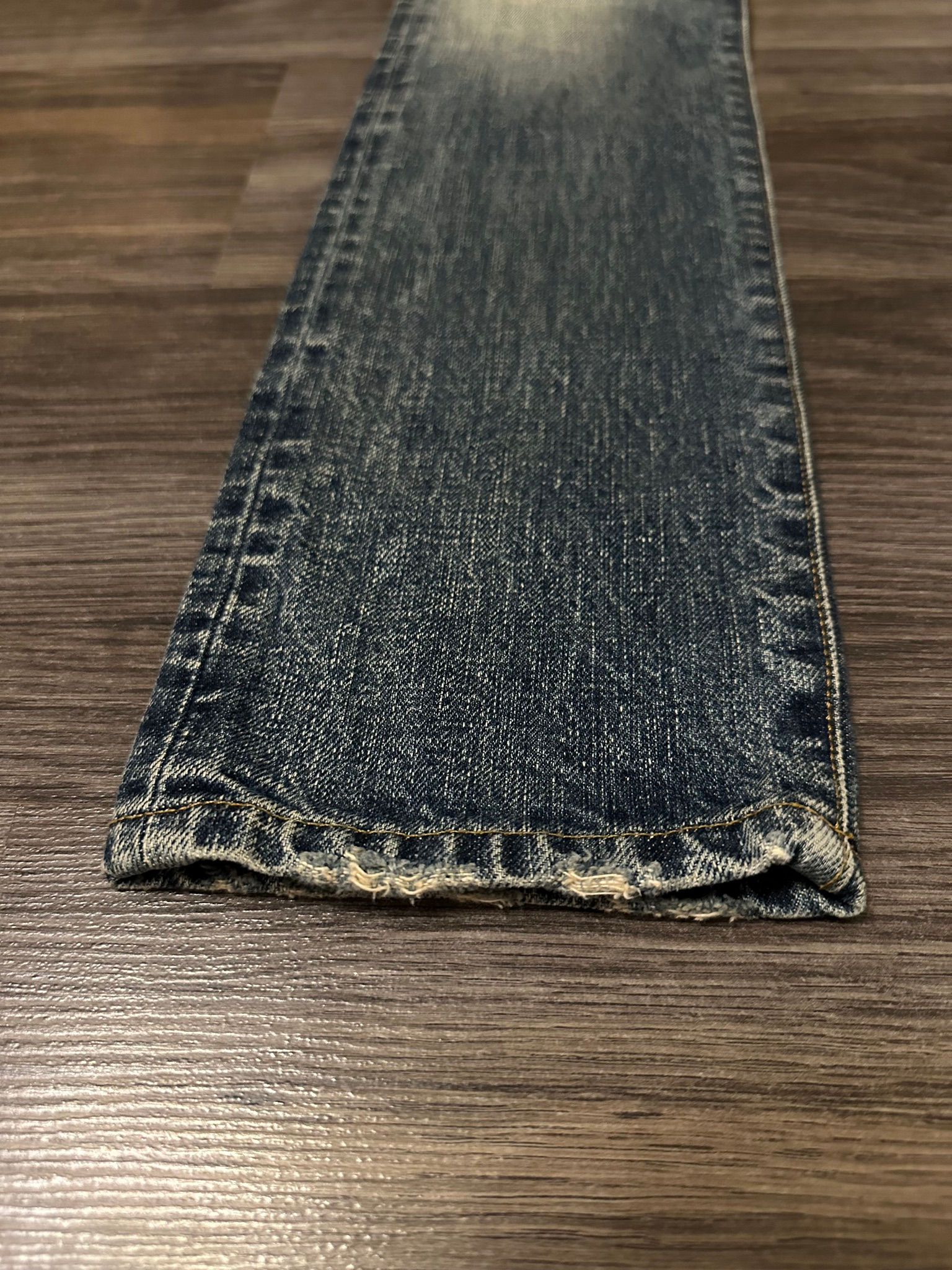 SAINT LAURENT PARIS DO2 SS16 DISTRESSED DENIM JEANS BY HEDI SLIMANE, миниатюра 8