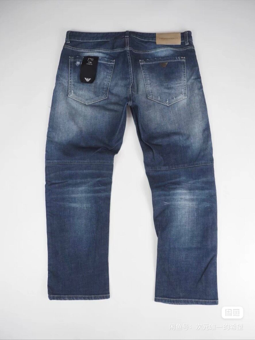 EMPORIO ARMANI Джинсы, миниатюра 2