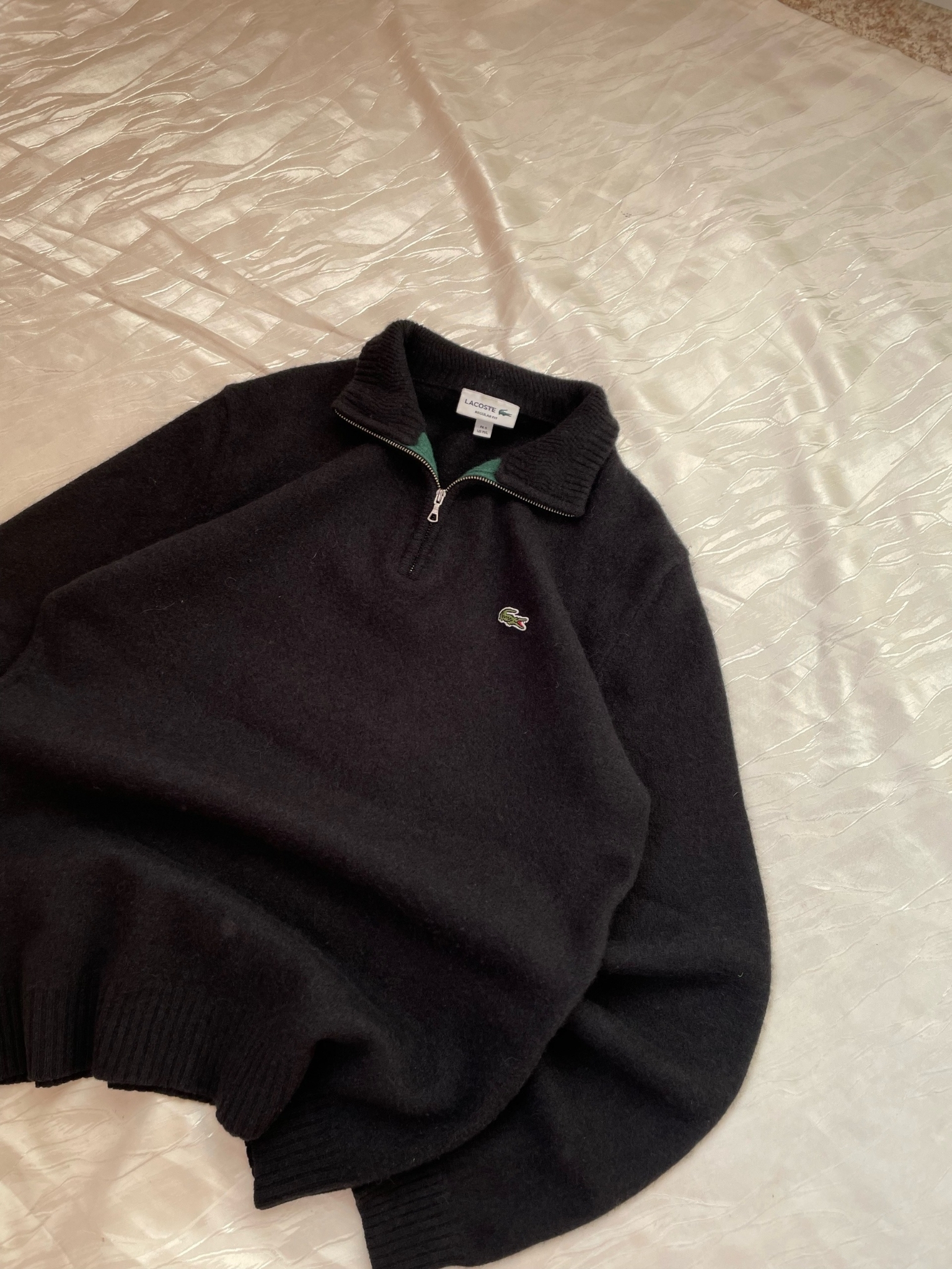 Lacoste Wool Sweater 1/4 zip, миниатюра 4