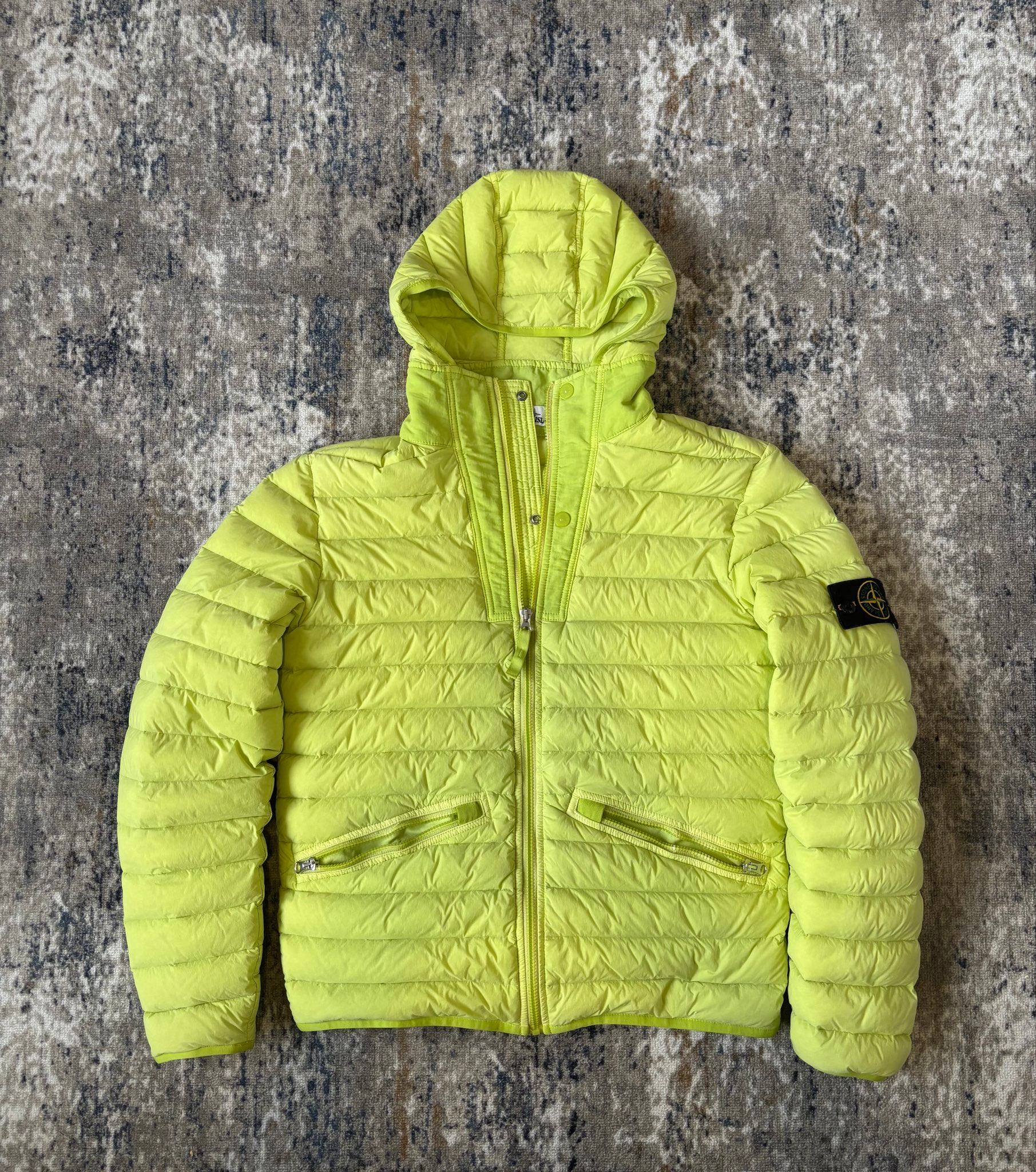Микропуховик Stone Island Loom Woven Chambers  Down Chambers, миниатюра 1