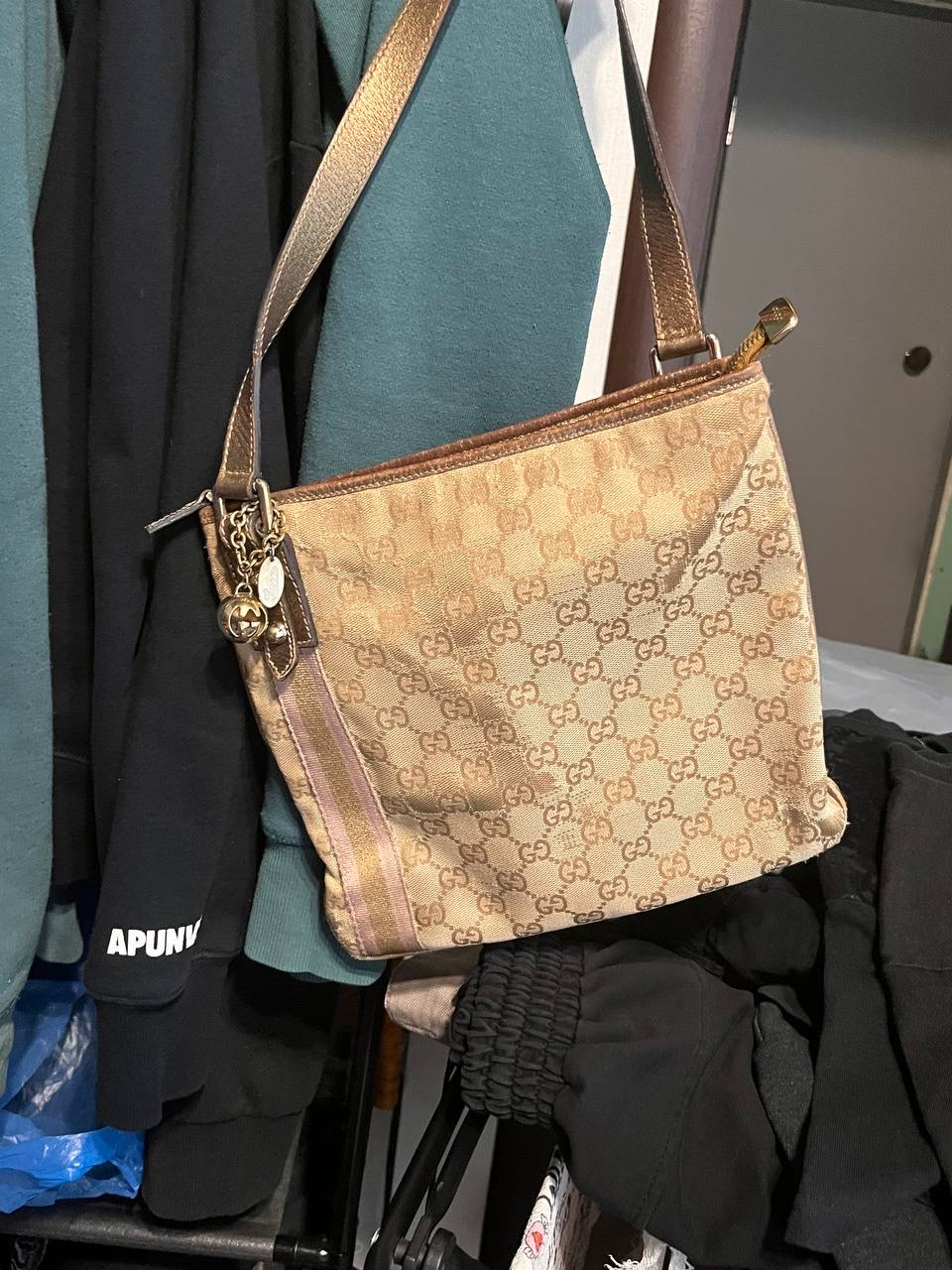 Gucci GG Canvas Abbey D-ring Bag, миниатюра 9