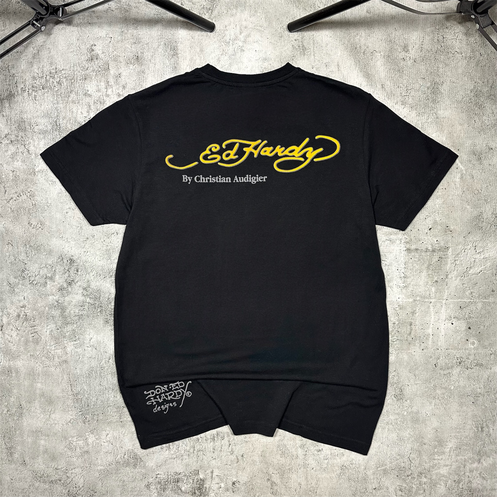 Ed Hardy by Christian Audigier Tiger crystal vintage t-shirt, миниатюра 2