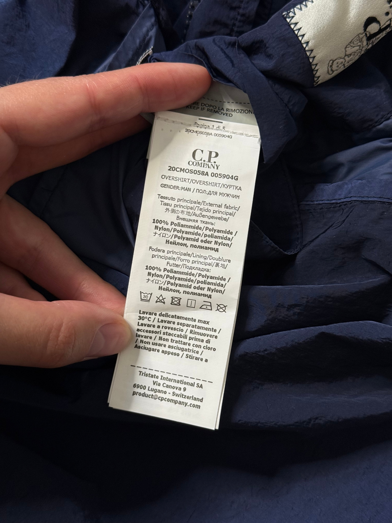 C.P. Company HOODED LENS OVERSHIRT, миниатюра 6
