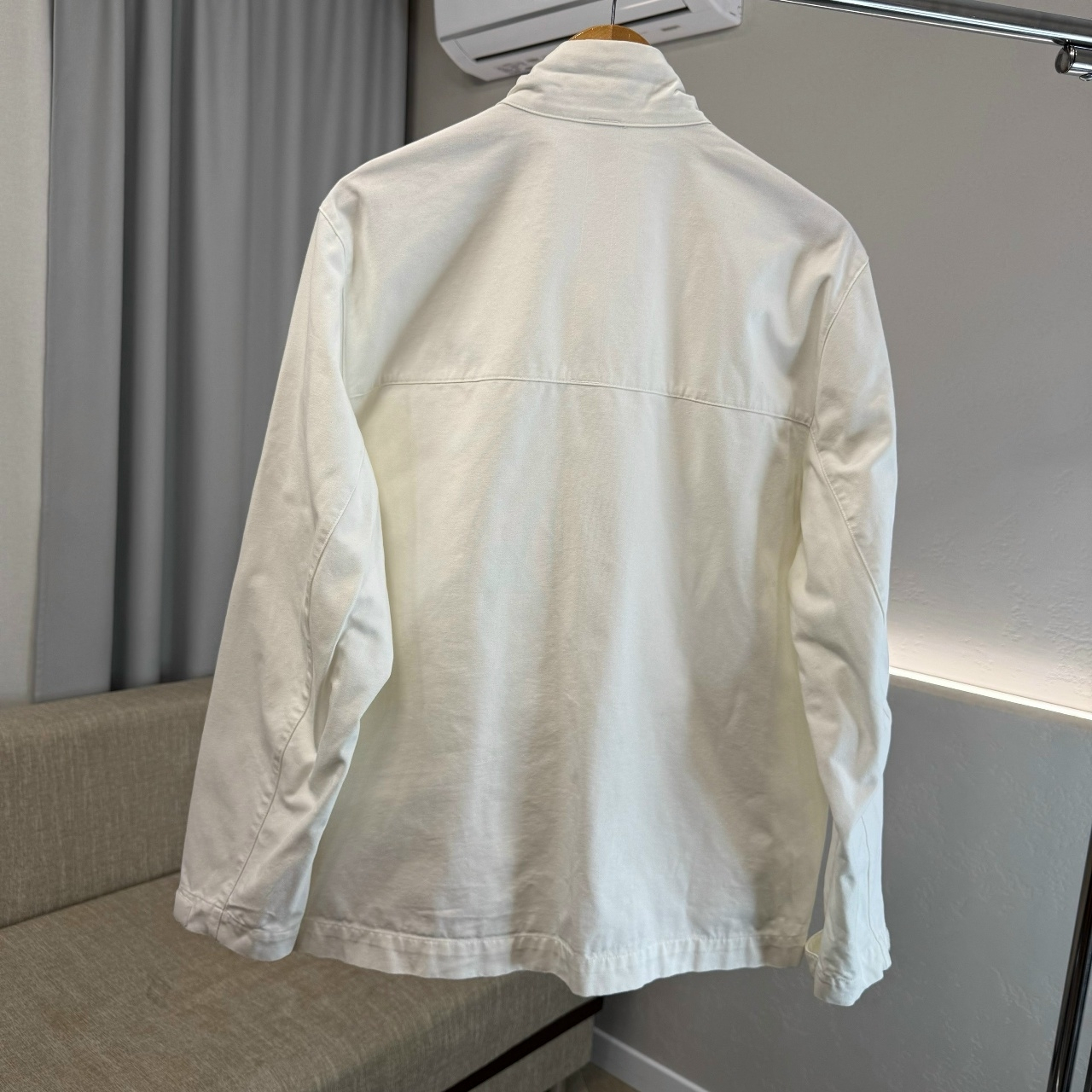 Nike Men's Sportswear WVN JKT Jacket Sail, миниатюра 2