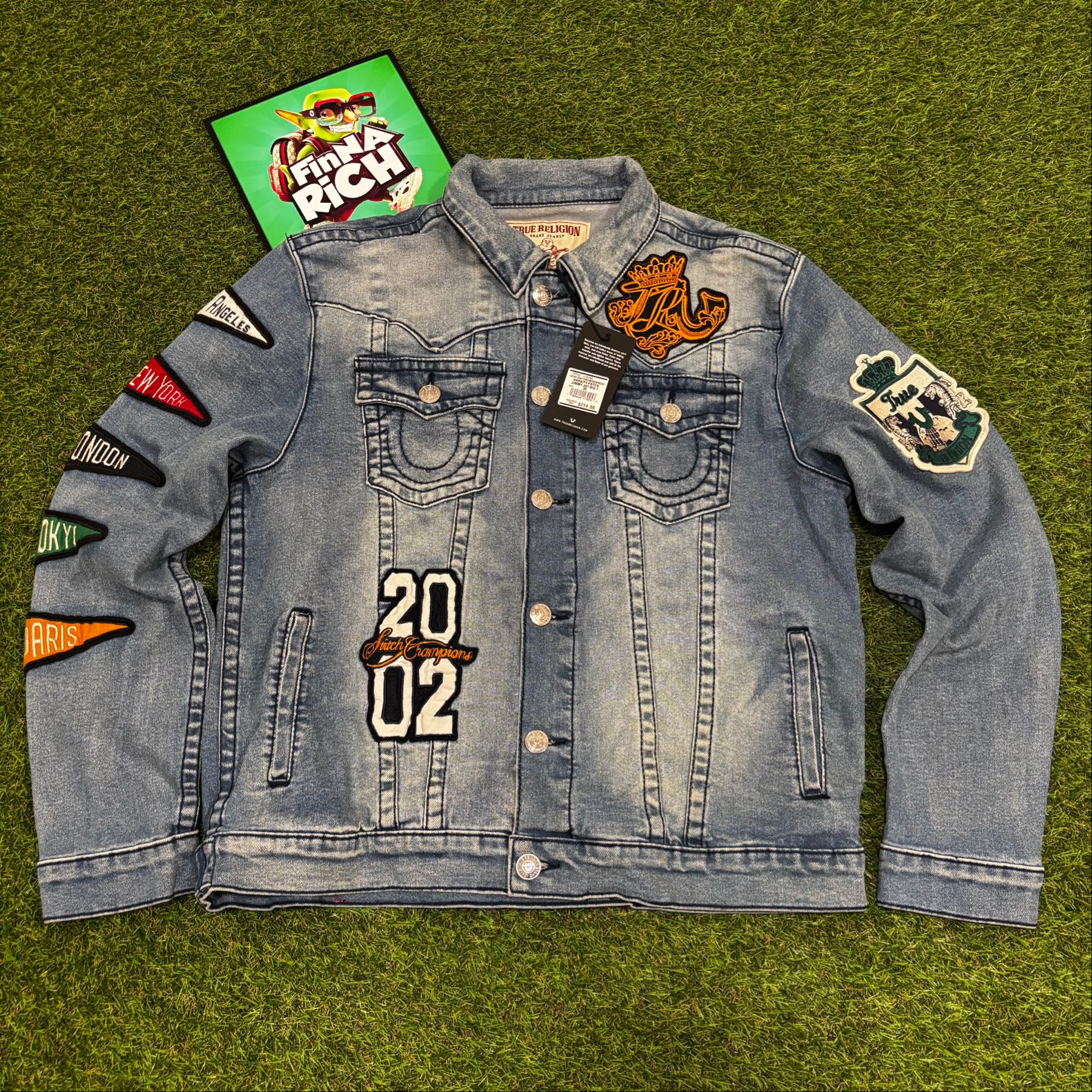 True Religion Varsity Patch Big T, миниатюра 1