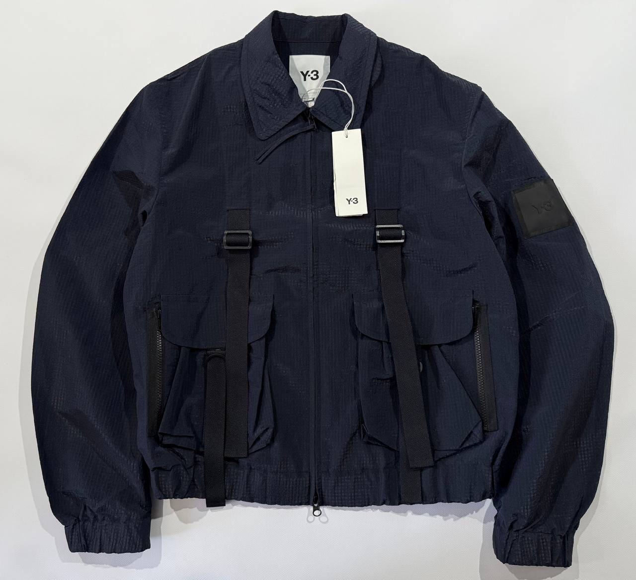 Y-3 - x Adidas  CH2 Sporty Seersucker Blouson Jacket, миниатюра 1