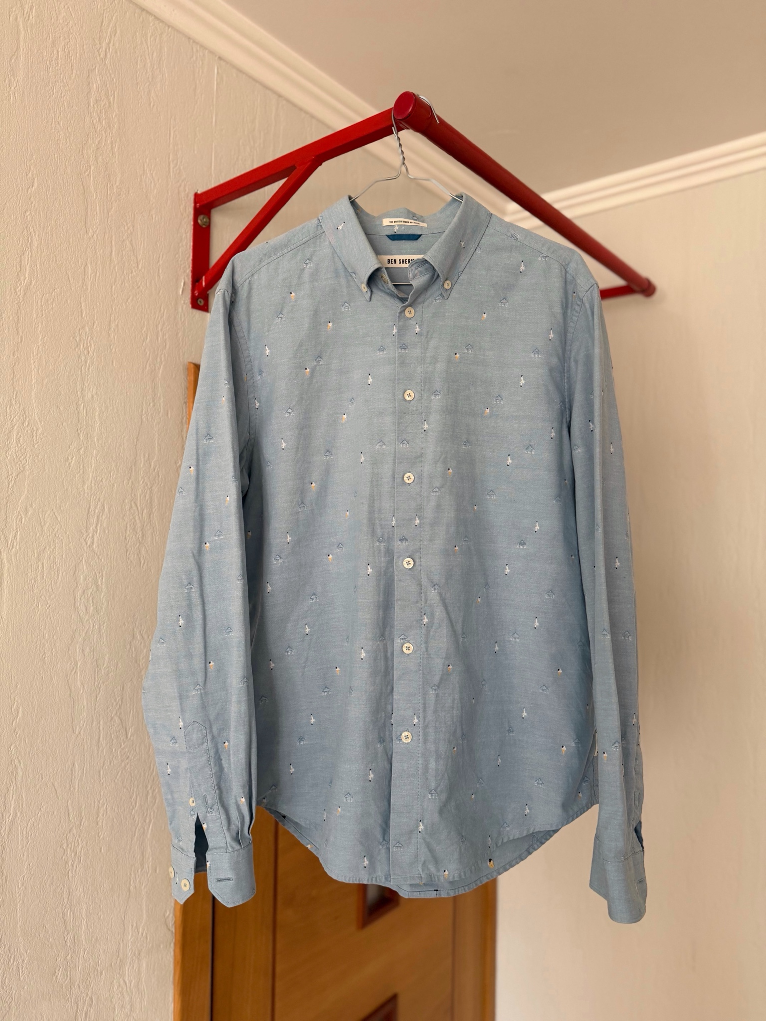 Ben Sherman The british beach hut shirt, миниатюра 1