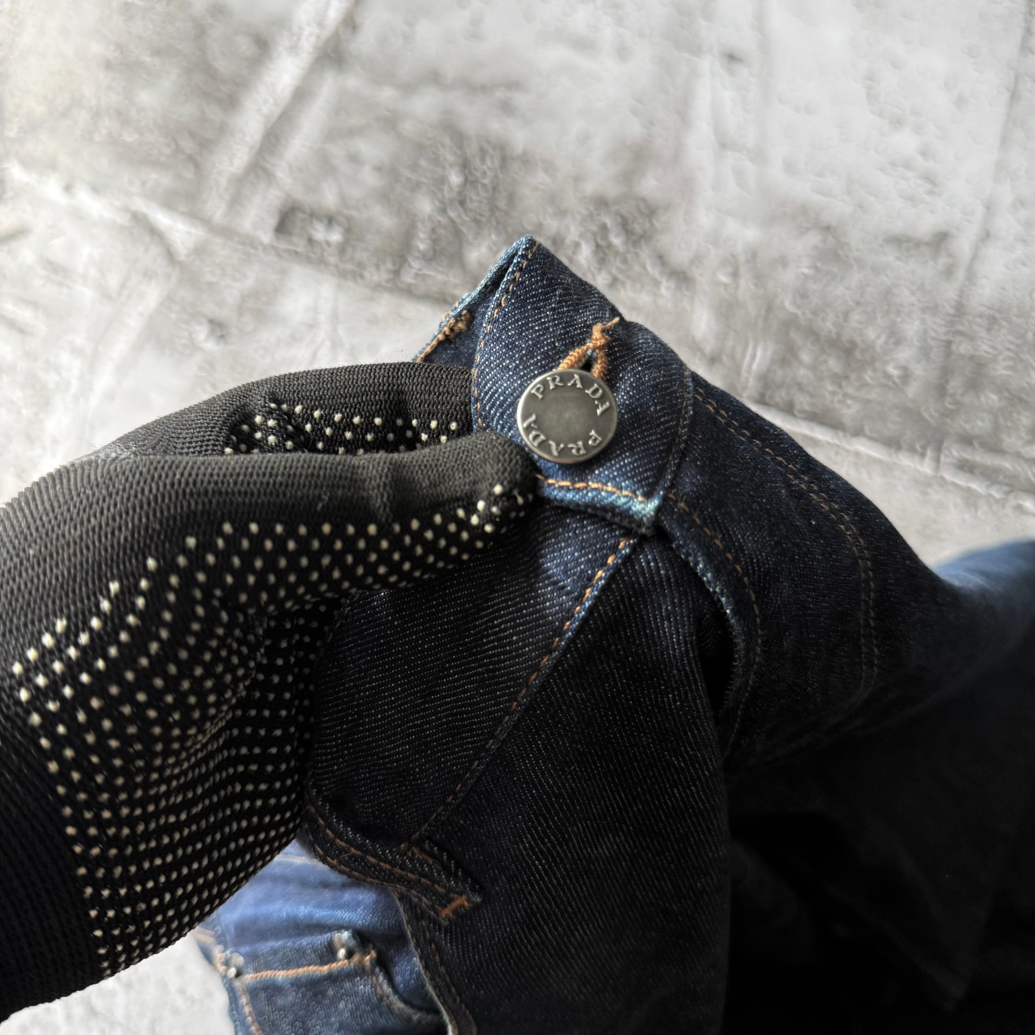 Prada 2000s Vintage Classic Straight Jeans, миниатюра 5