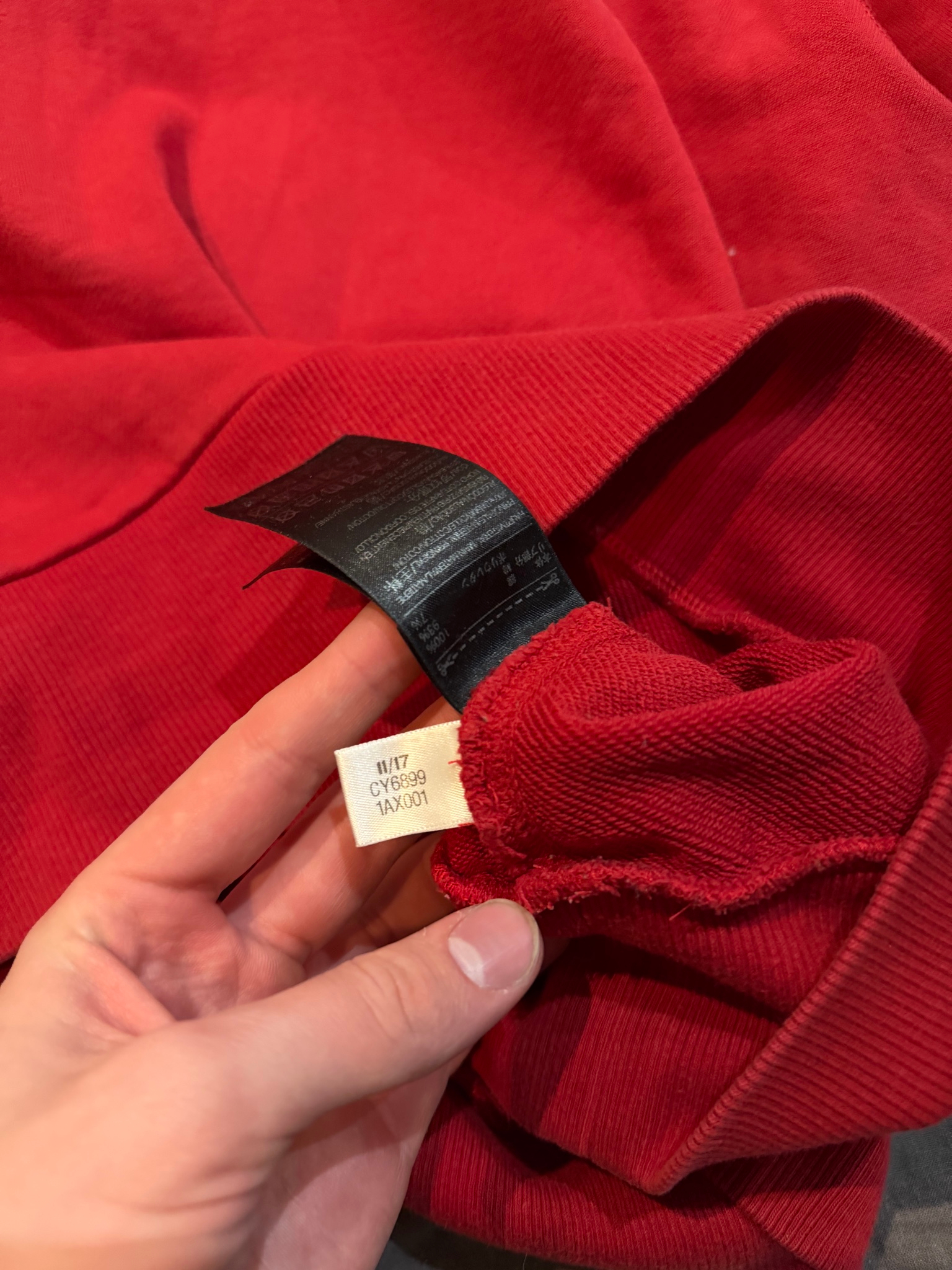 Yohji Yamamoto x Adidas Свитшот, миниатюра 4