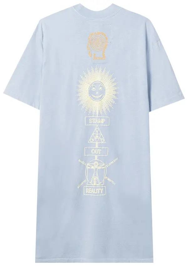 Brain Dead x The North Face T-Shirt dress blue, миниатюра 8