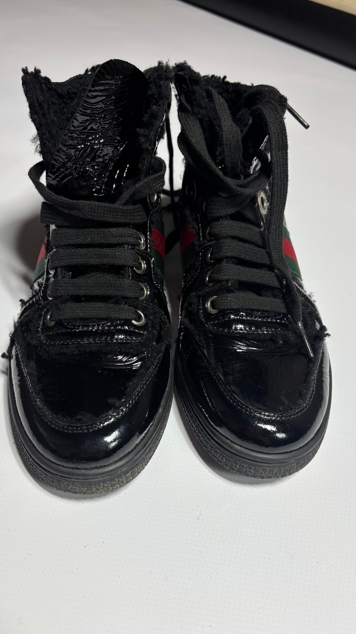 Gucci MERINOS VERN.RICCIO/MER.VER.R/ NERO/NERO/V.R.V. G, миниатюра 1