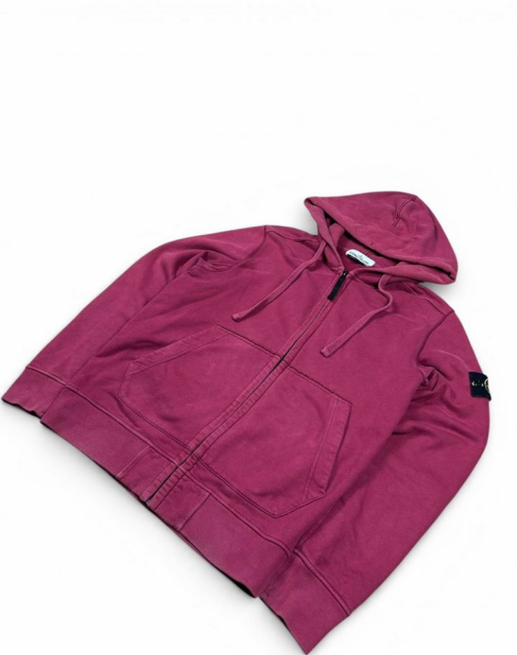 Stone Island Burgundy hoodie, миниатюра 2