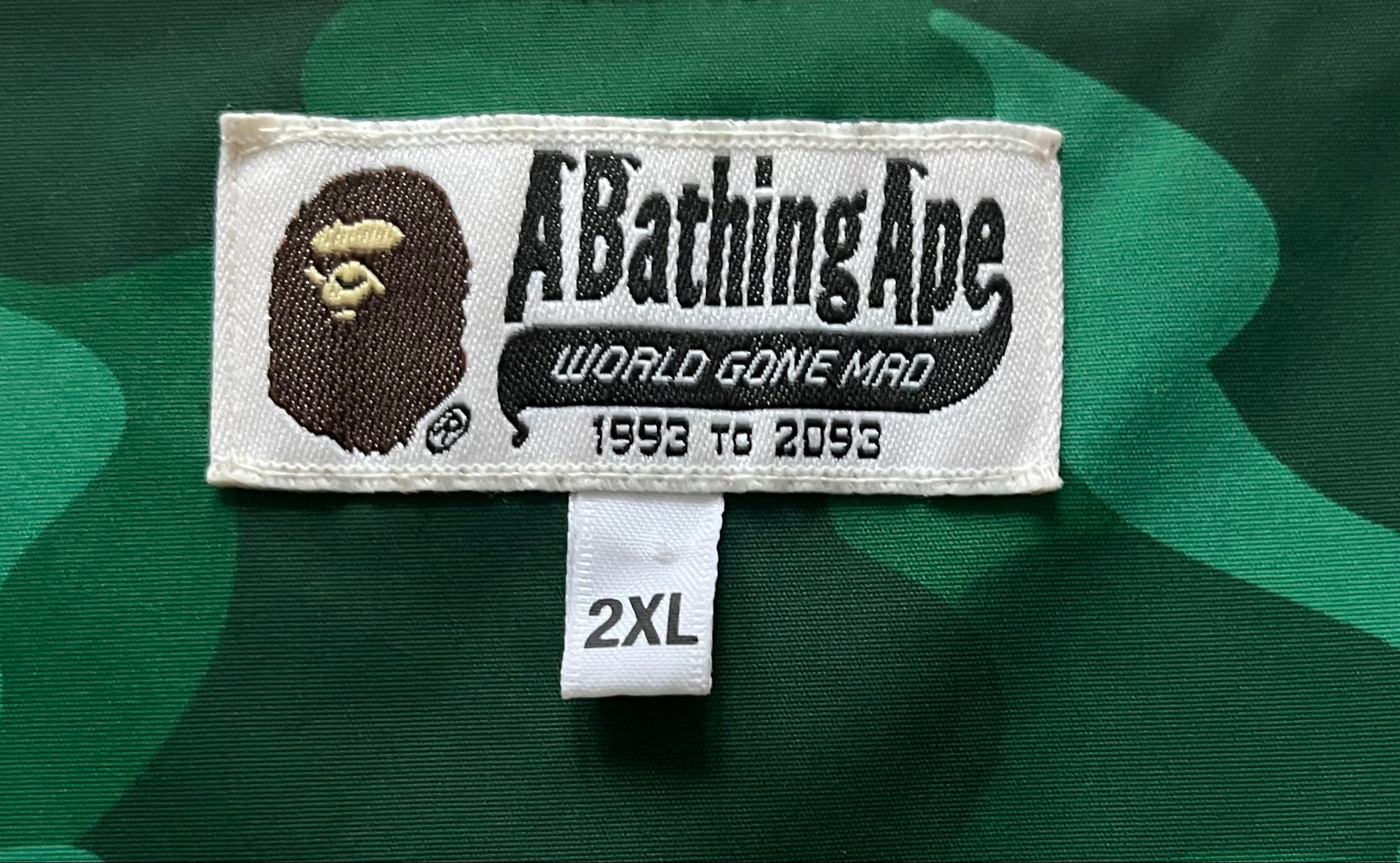 Bape Color Green Camo Utility Vest, миниатюра 8