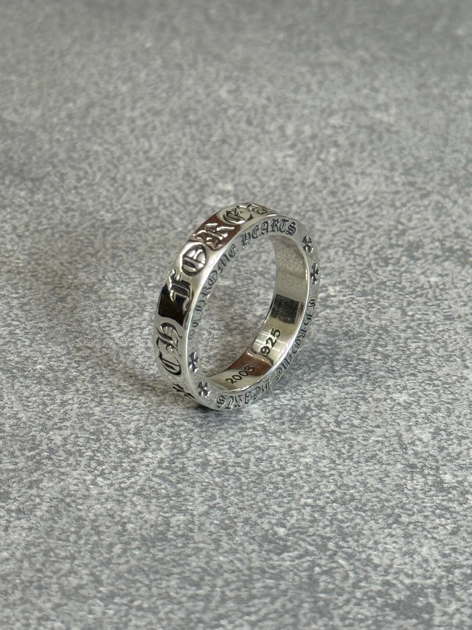 Chrome Hearts Forever Silver Ring, миниатюра 4