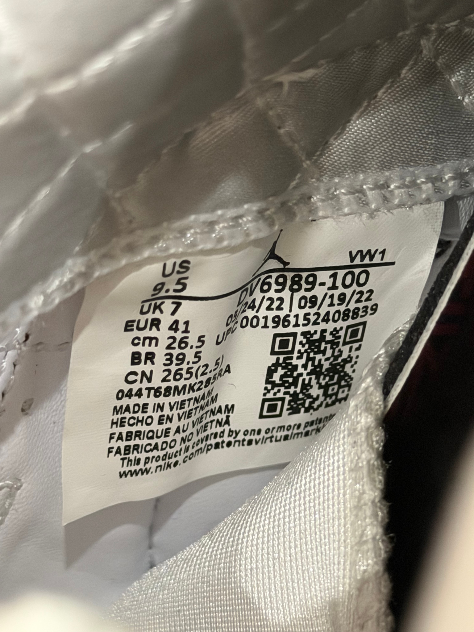 Nike x Air Jordan Air Jordan 12 A Ma Maniere White, миниатюра 4