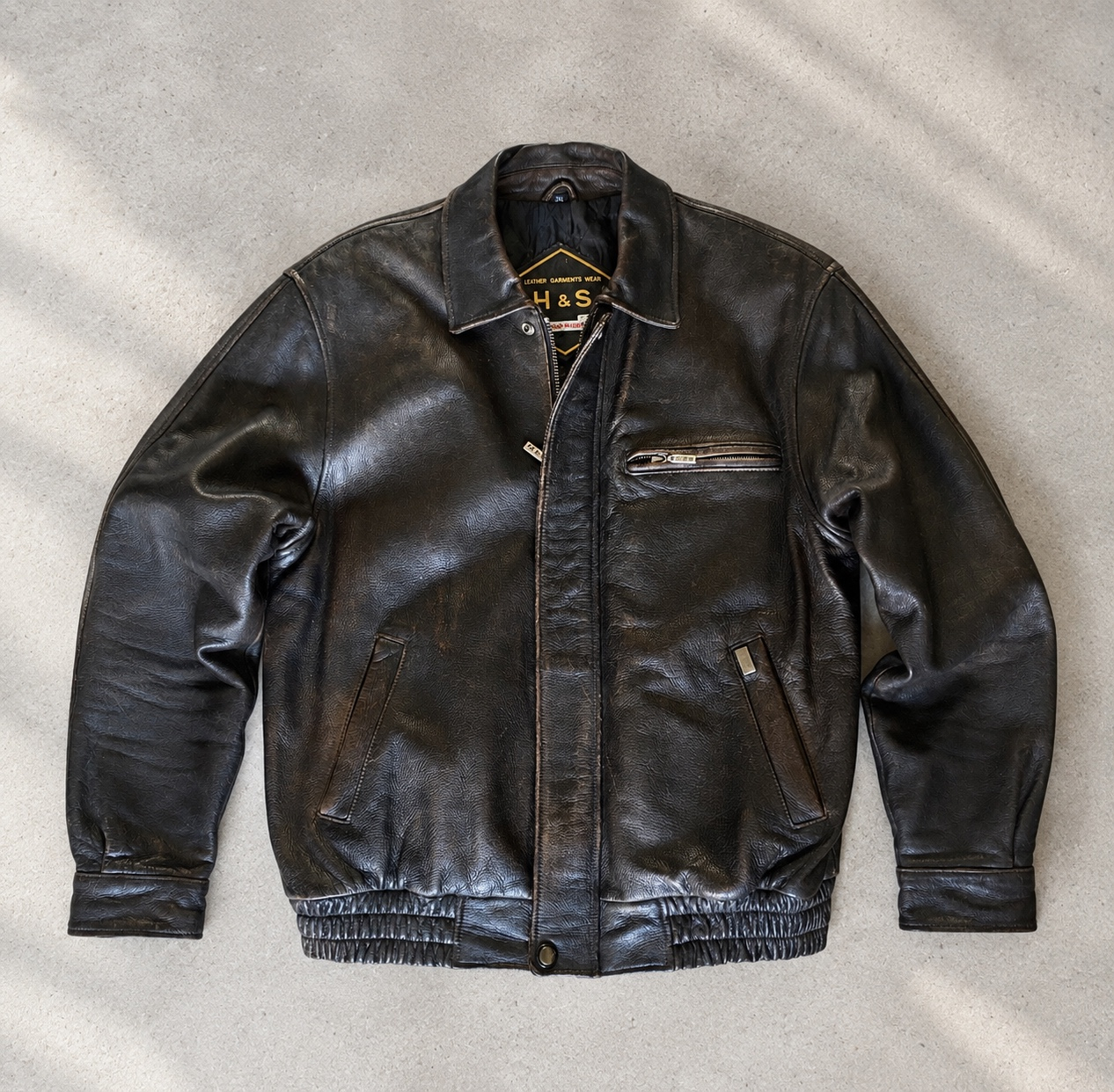 H&S Vintage Bomber Flight Jacket, миниатюра 4
