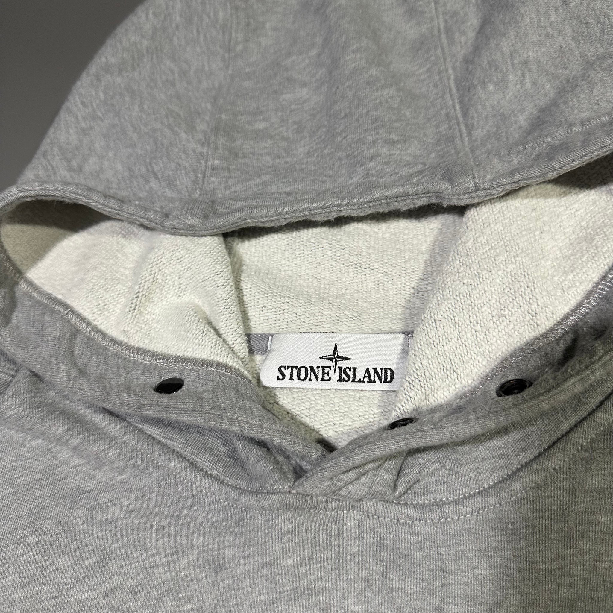 Stone Island Logo Patch Hoodie, миниатюра 3