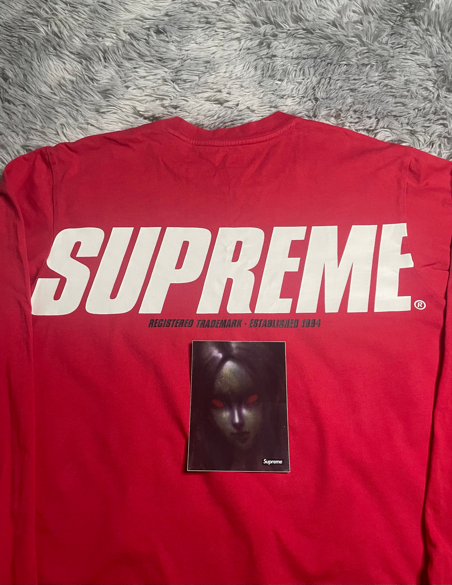 Supreme Trademark L/S Top, миниатюра 4