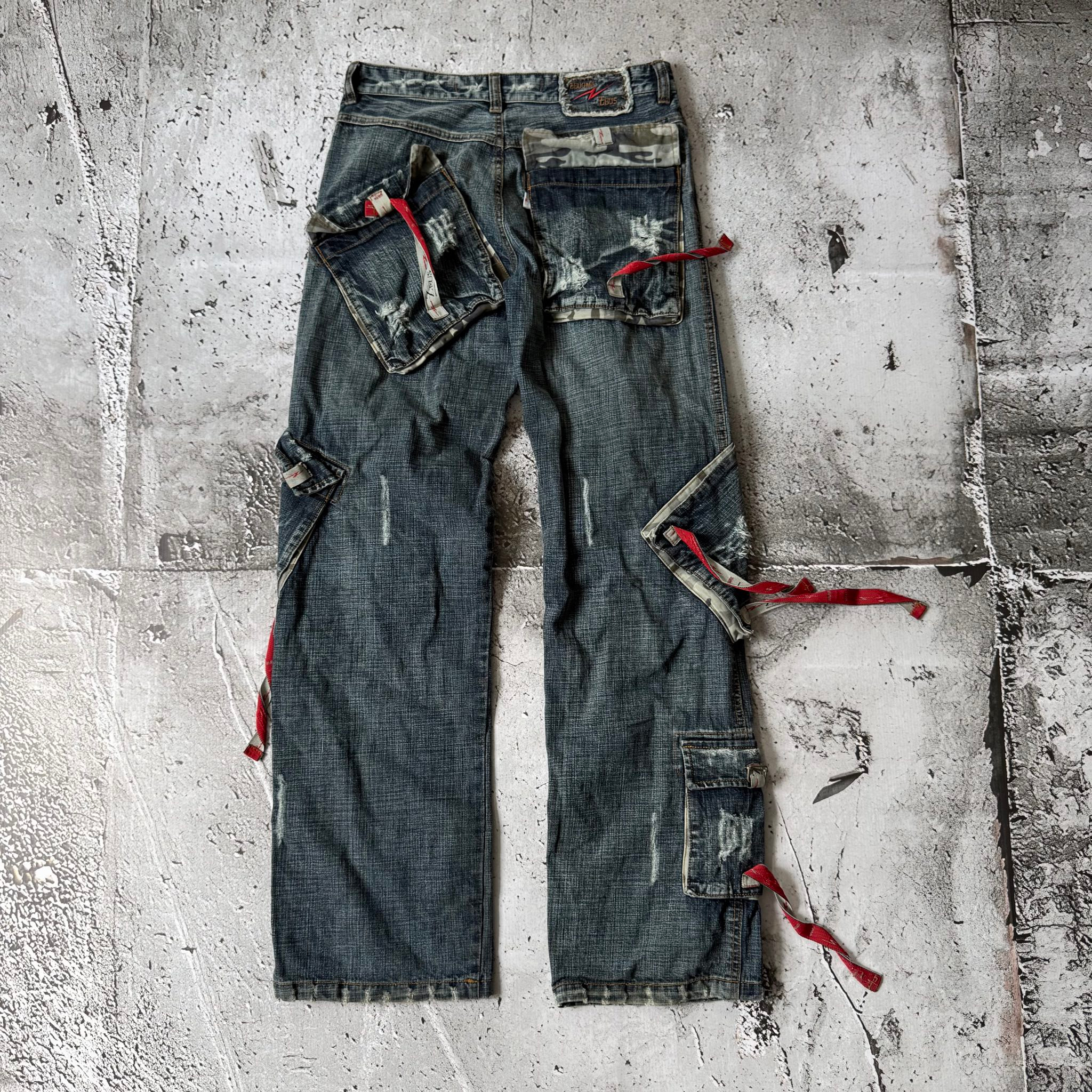 Zeus Camo Multipocket Denim Pants, миниатюра 2