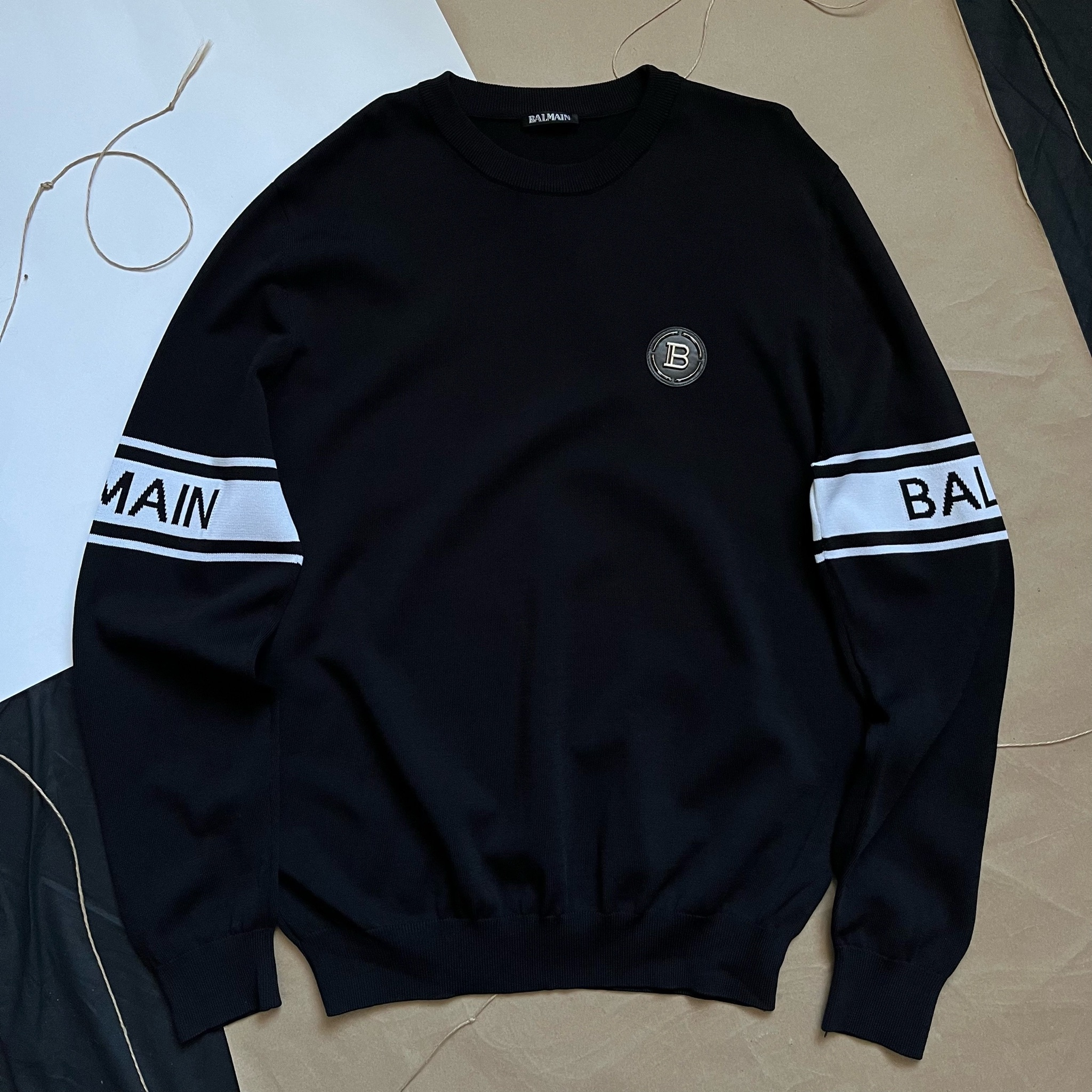 Balmain XXL Balmain Italy Logo Sweat, миниатюра 2