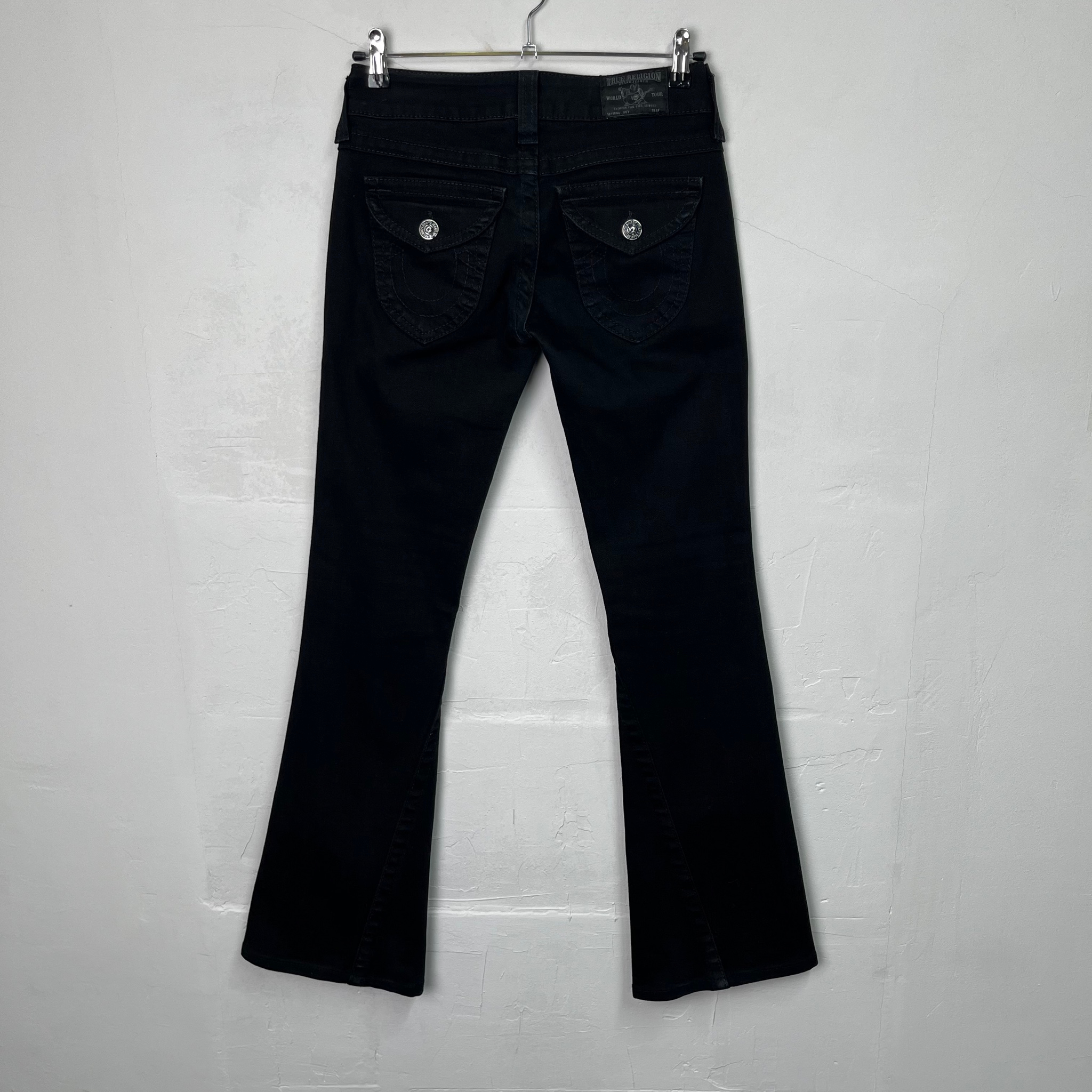 True Religion Joey Bootcut Flared Black, миниатюра 1