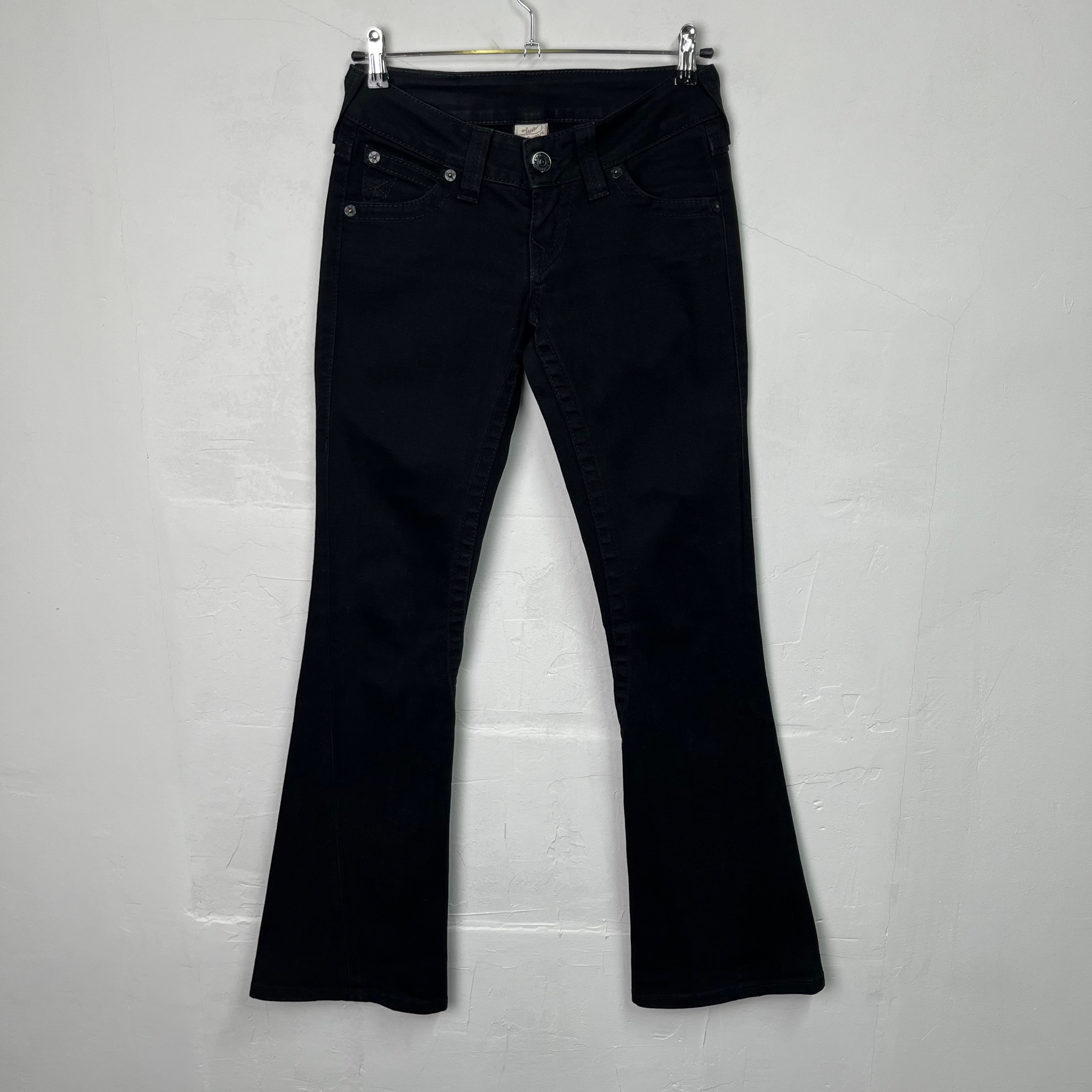 True Religion Joey Bootcut Flared Black, миниатюра 3