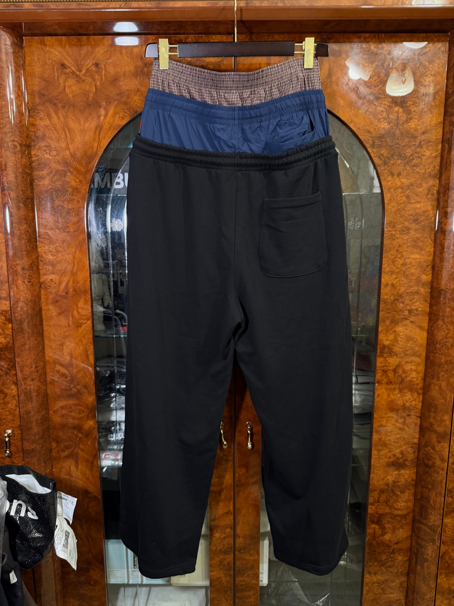 Protocol Index 3 Layered Black Sweat Pants, миниатюра 2