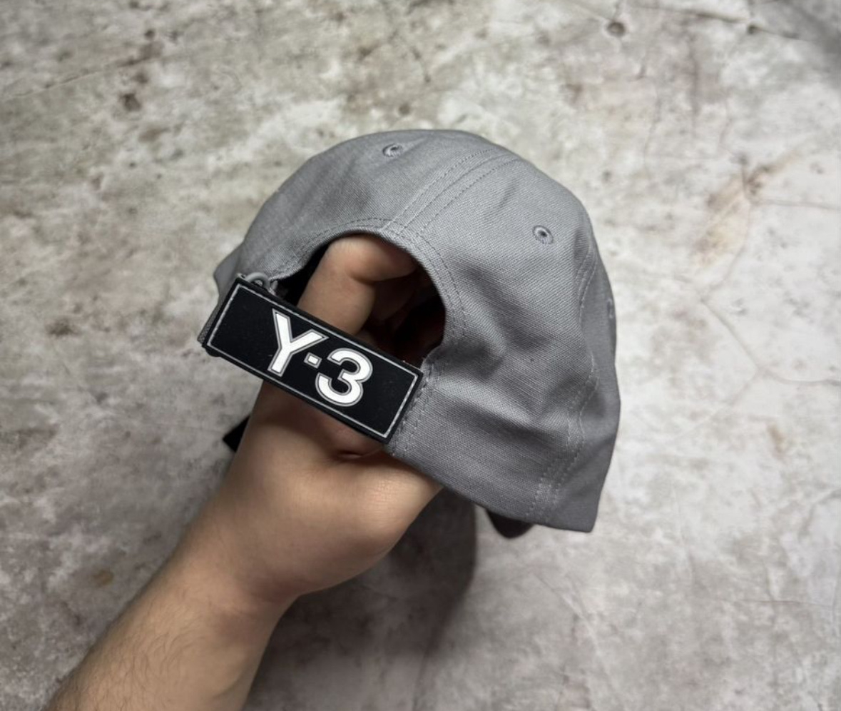 Yohji yamamoto x Adidas  Logo cap, миниатюра 2