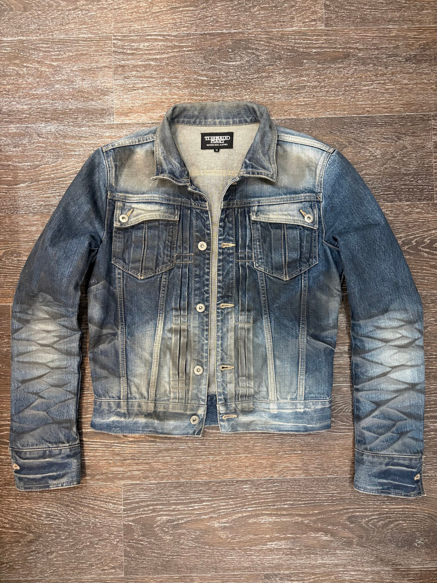 Tornado Mart faded denim jacket, миниатюра 1