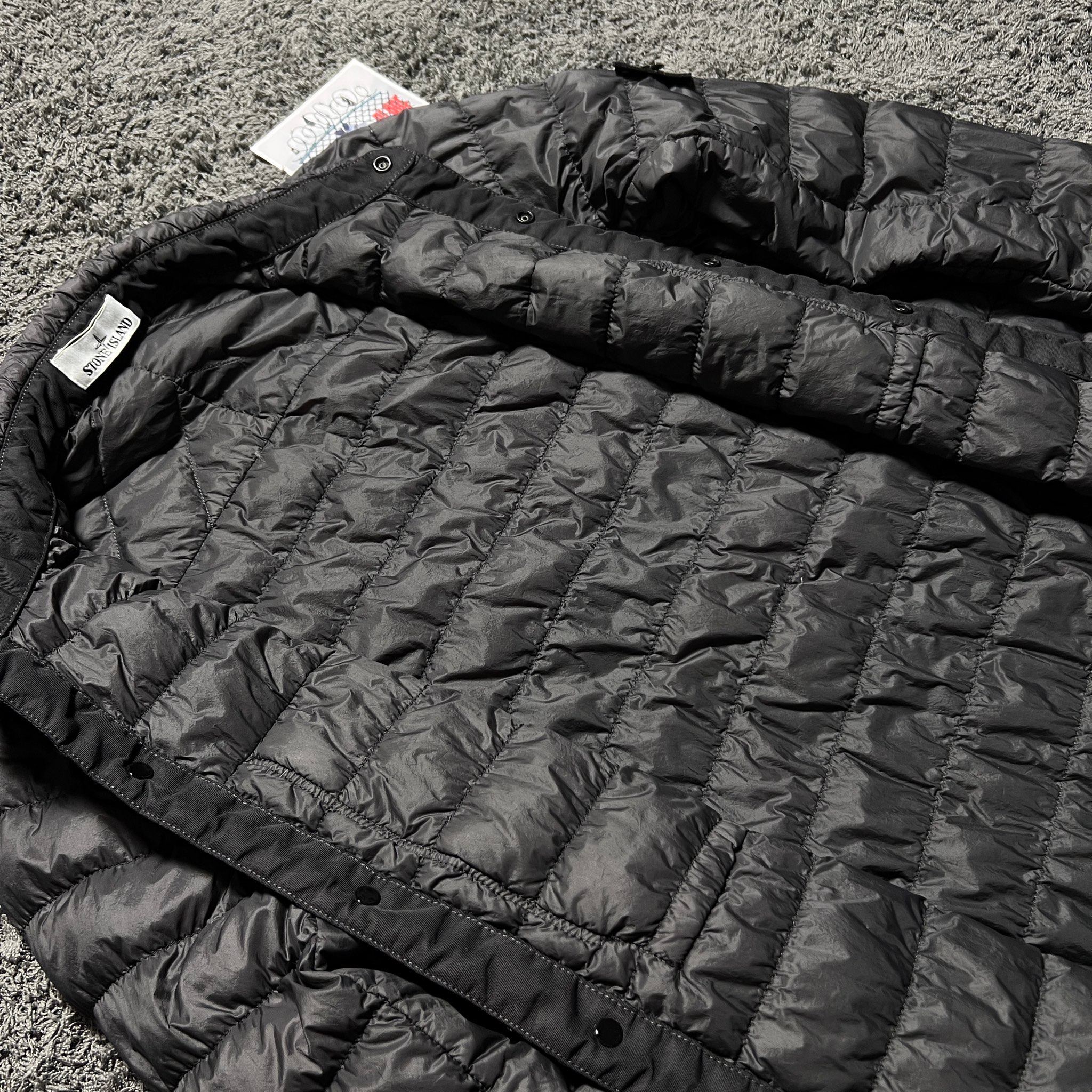 Stone Island GARMENT DYED MICRO YARN DOWN JACKET, миниатюра 7