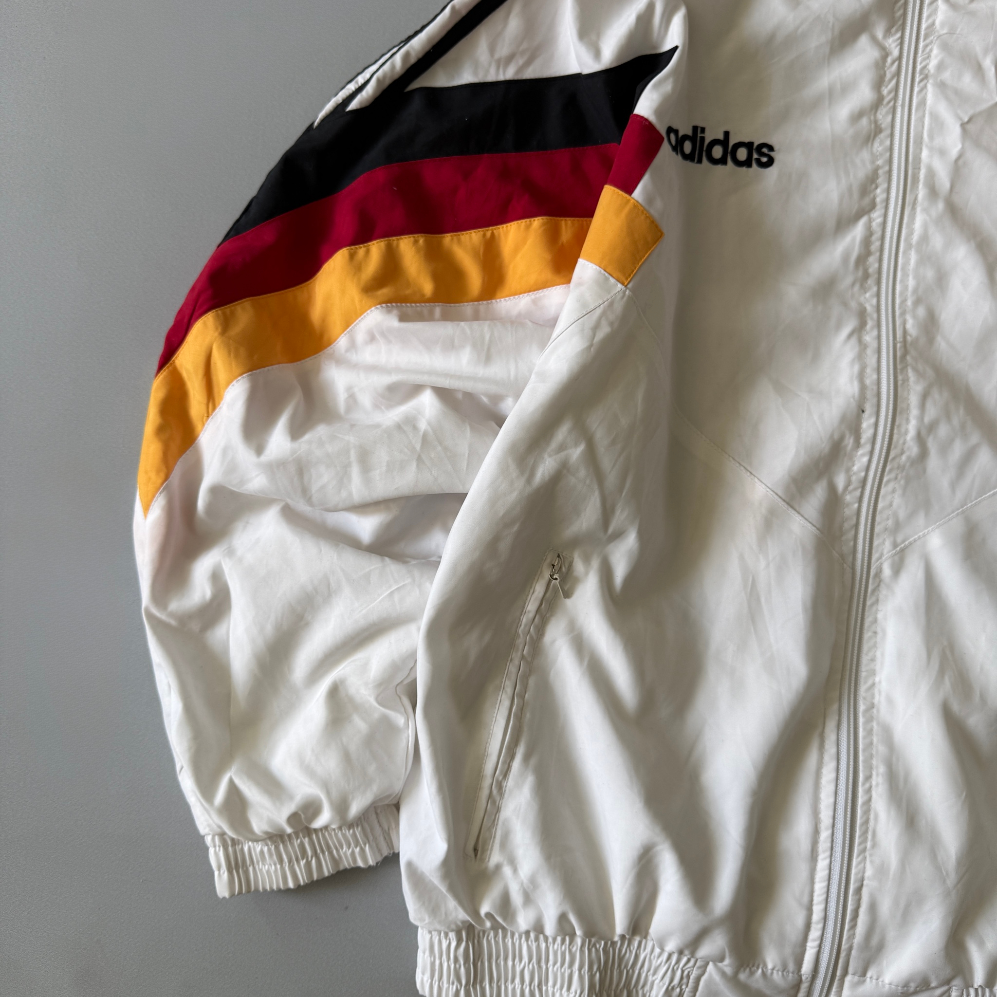Adidas Rare 1990s Vintage Deutschland Football Jacket, миниатюра 2