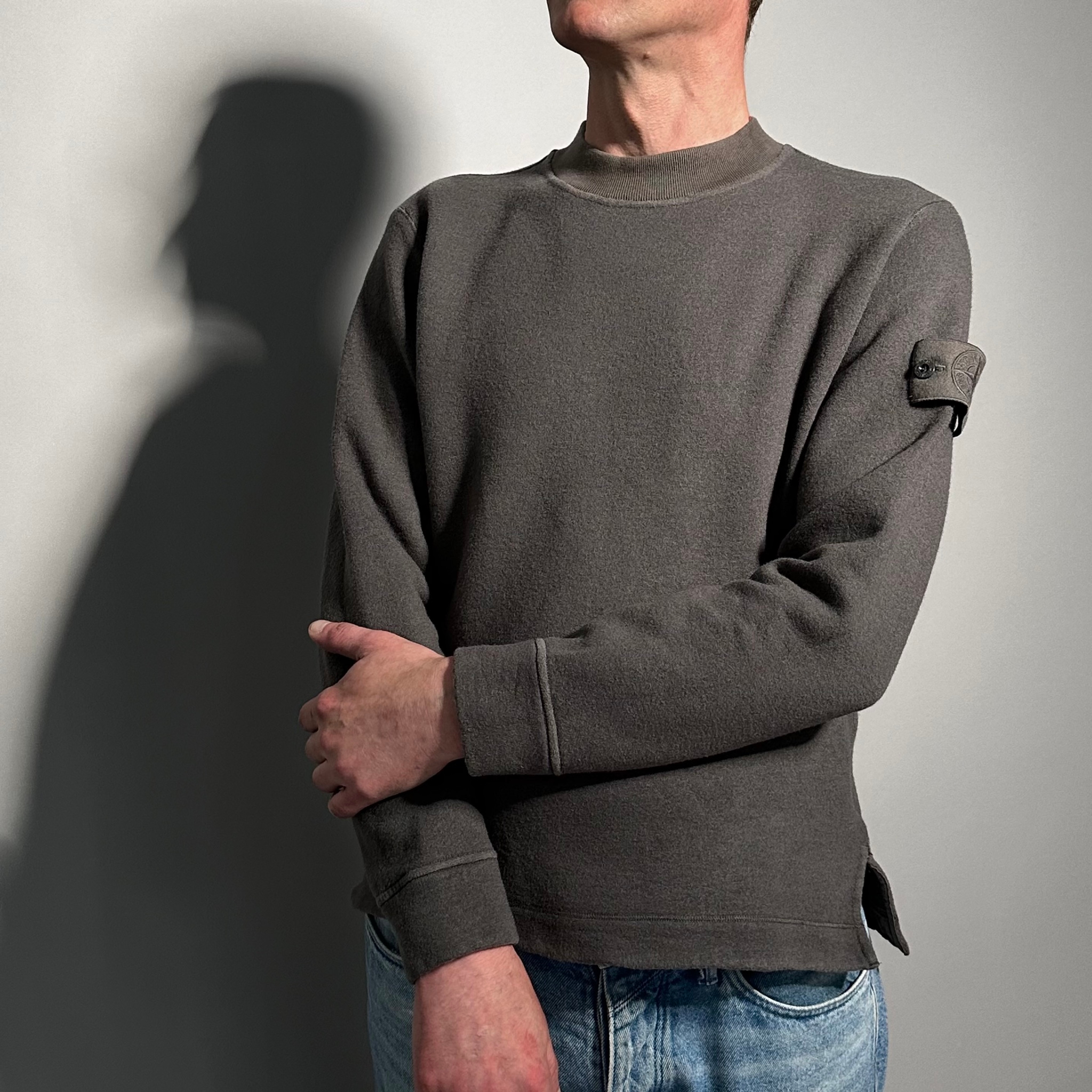 Stone Island GHOST PIECE Wool Sweatshirt, миниатюра 2