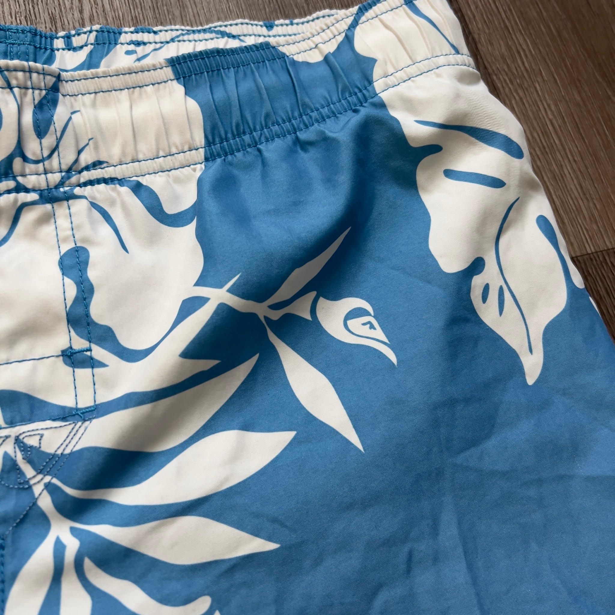 Quiksilver Printed beach surf vintage shorts, миниатюра 4