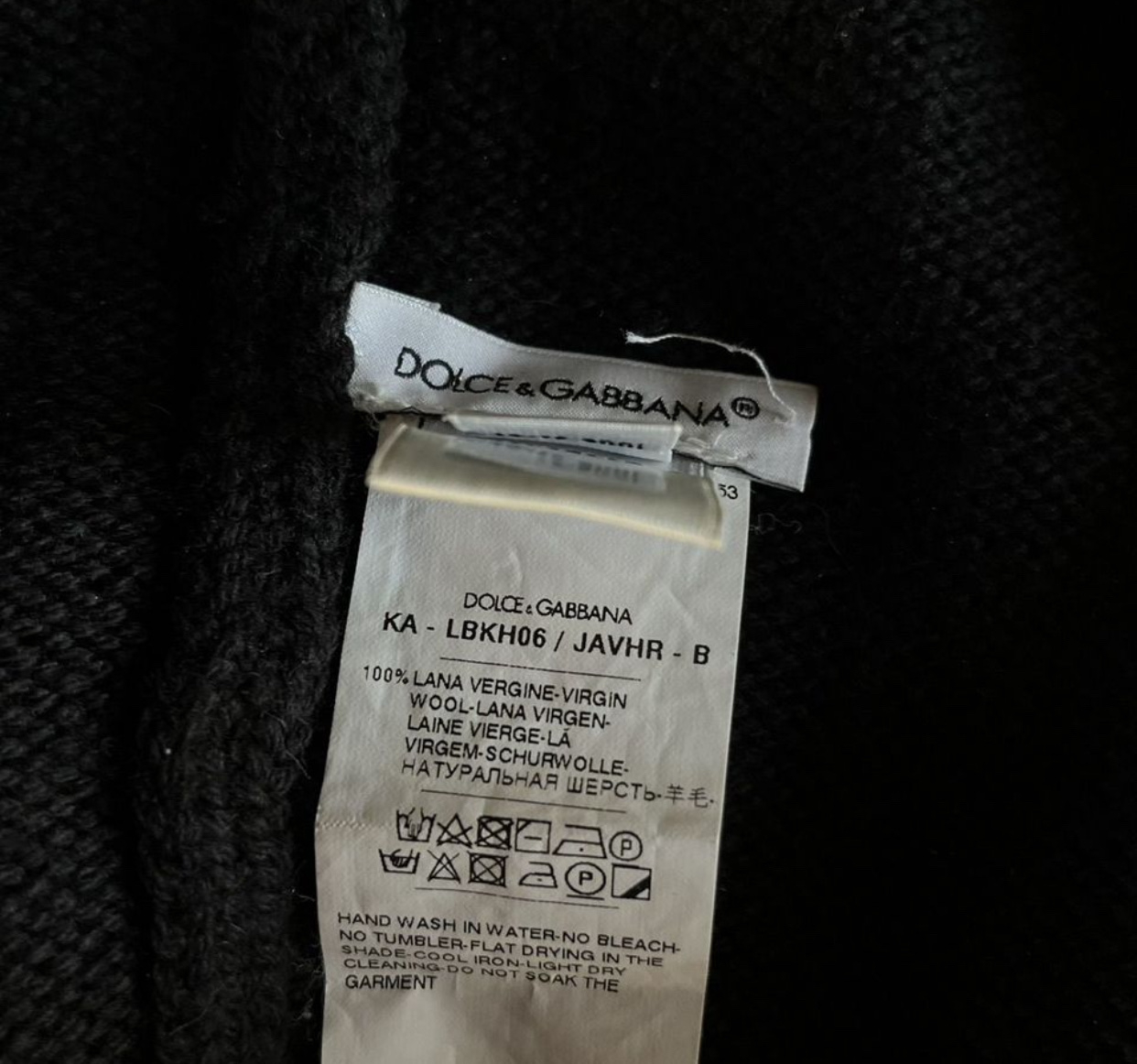 Dolce & Gabbana  King Woolen hat, миниатюра 7