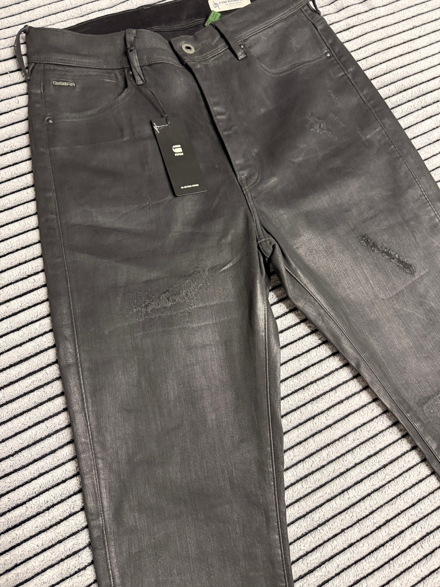 G-Star RAW 3301 Kafey Ultra High Skinny, миниатюра 5