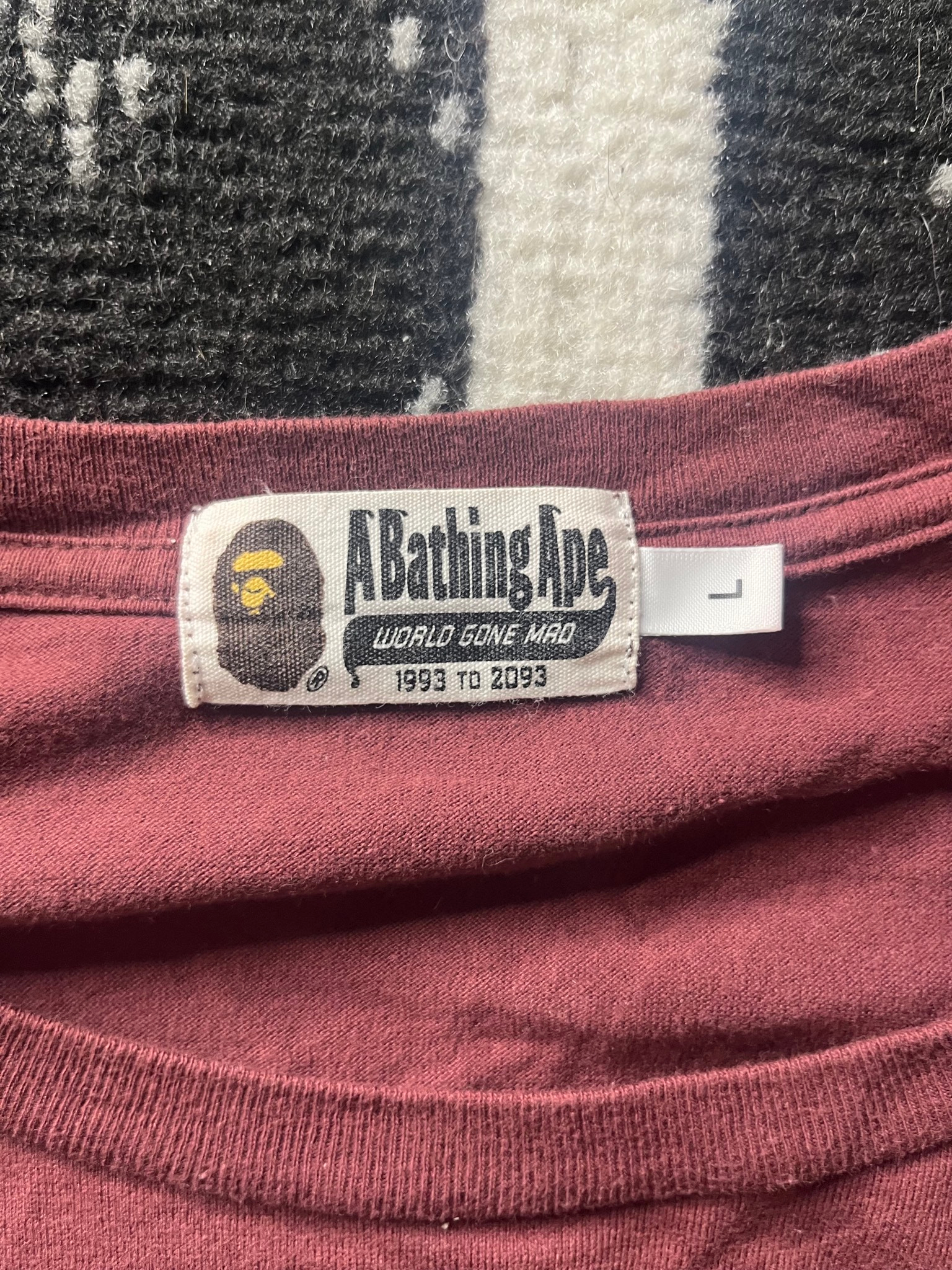 BAPE Лонгслив, миниатюра 3