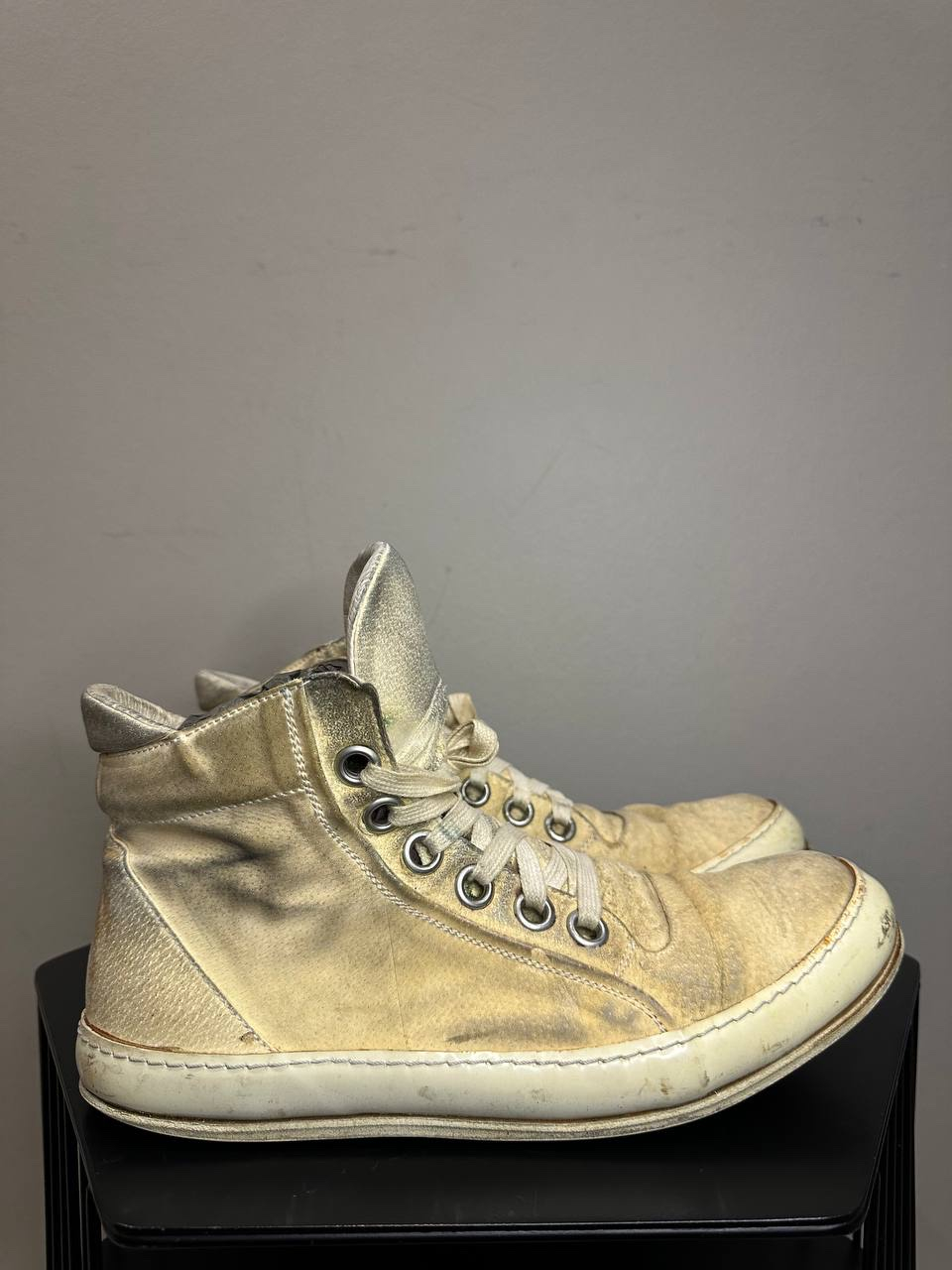 A1923 A Diciannoveventitre  Reverse Calfskin Shoes, миниатюра 2