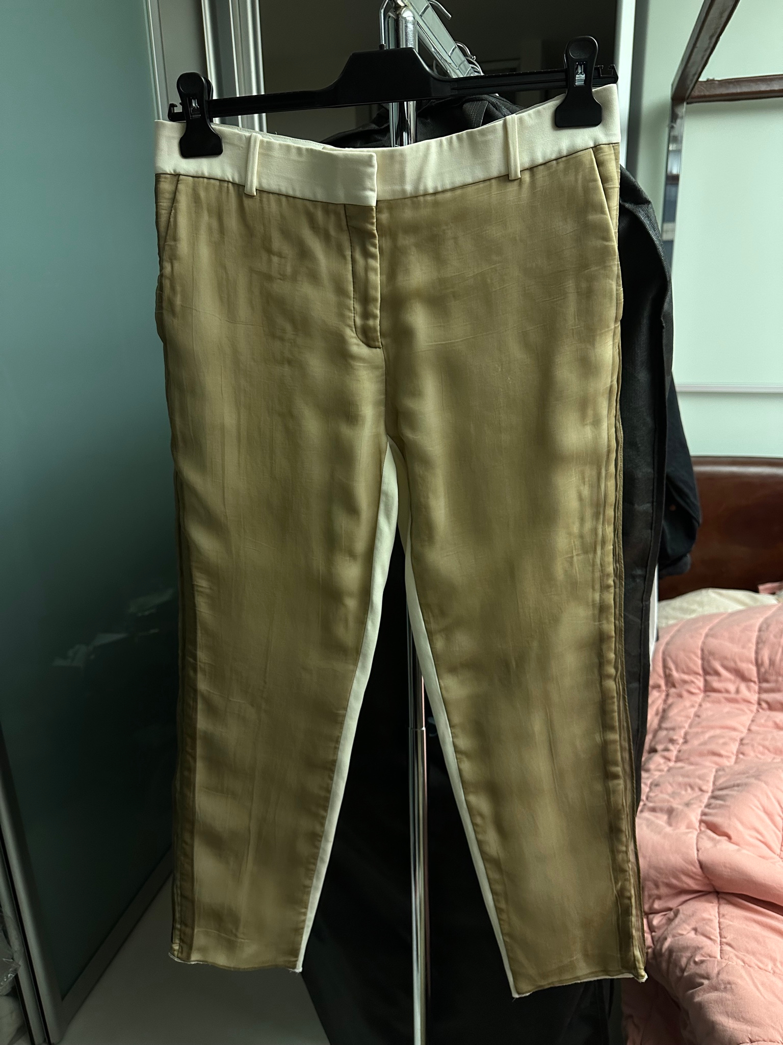 Celine Color block trousers, миниатюра 1