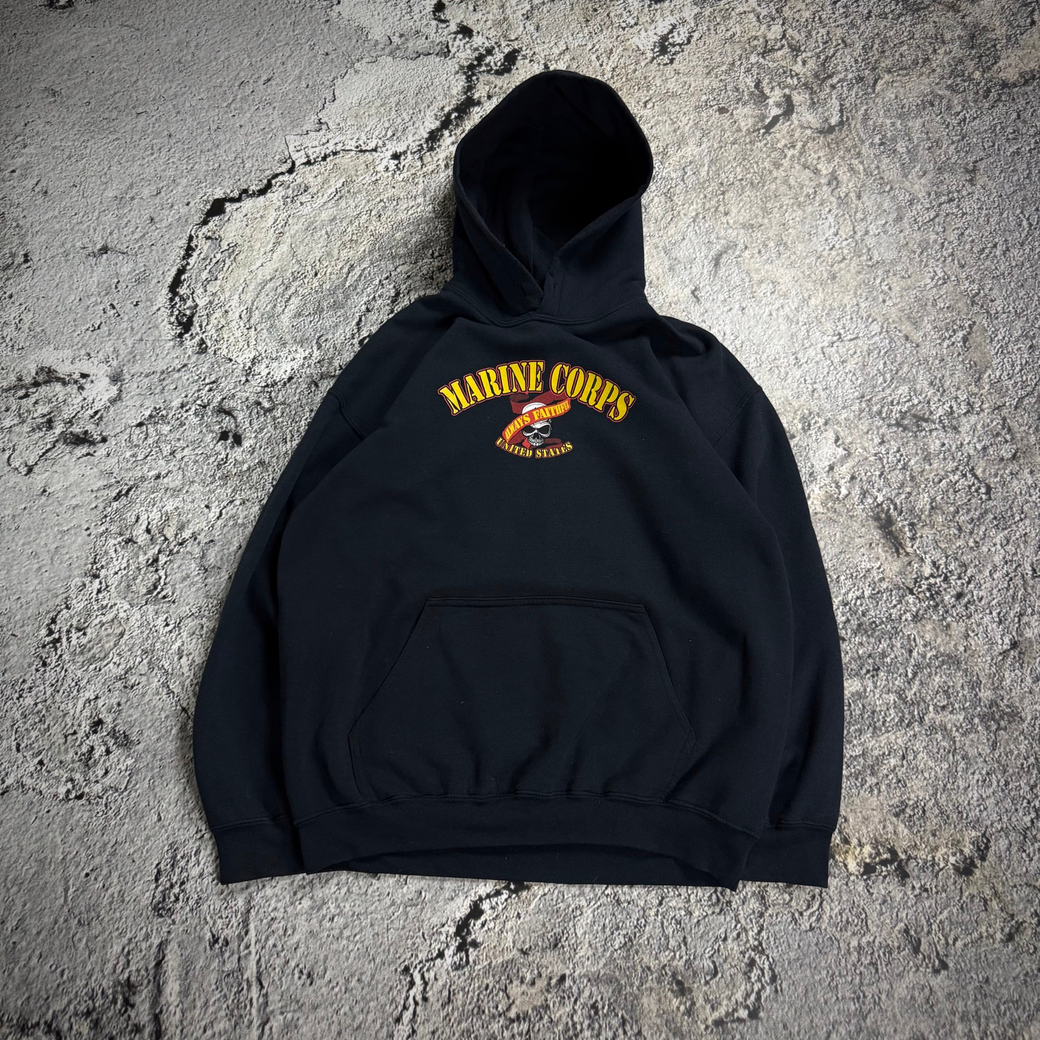 Gildan U.S. Marine Corps USMC Merch Hoodie, миниатюра 1