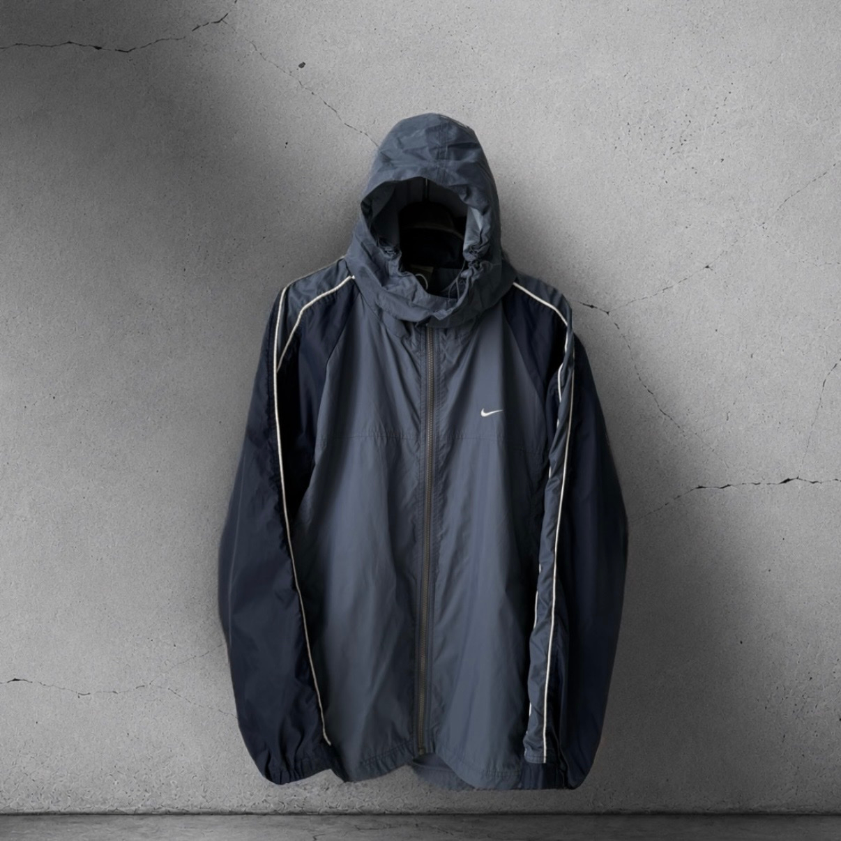 Nike 2000s Vintage Windbreaker Jacket, миниатюра 1