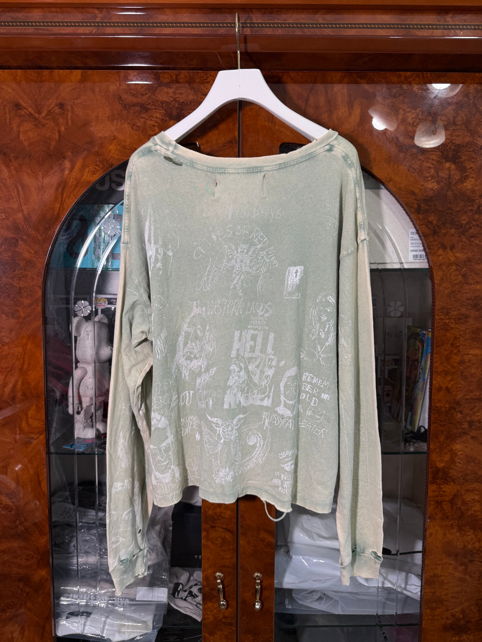 Paly Hollywood BETHLEHEM Green Long Sleeve, миниатюра 3