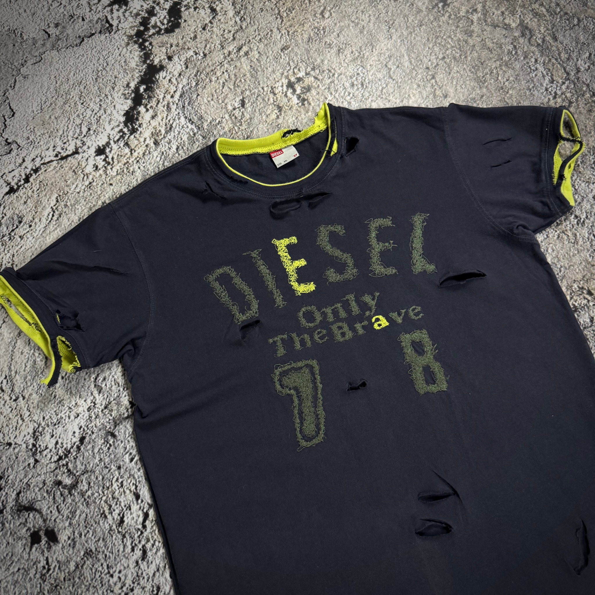 Diesel Vintage Distressed T-Shirt, миниатюра 4