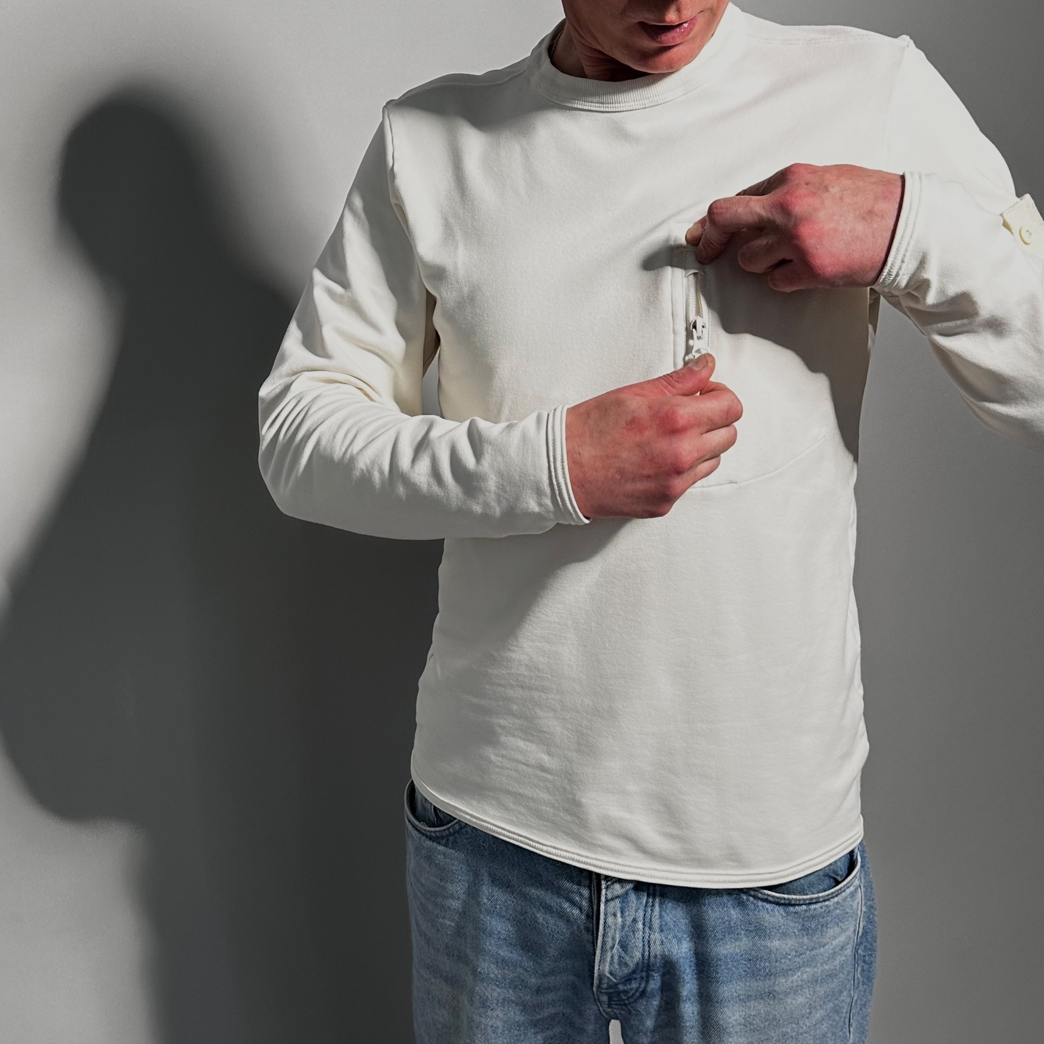 Stone Island Ghost Piece Sweatshirt, миниатюра 2