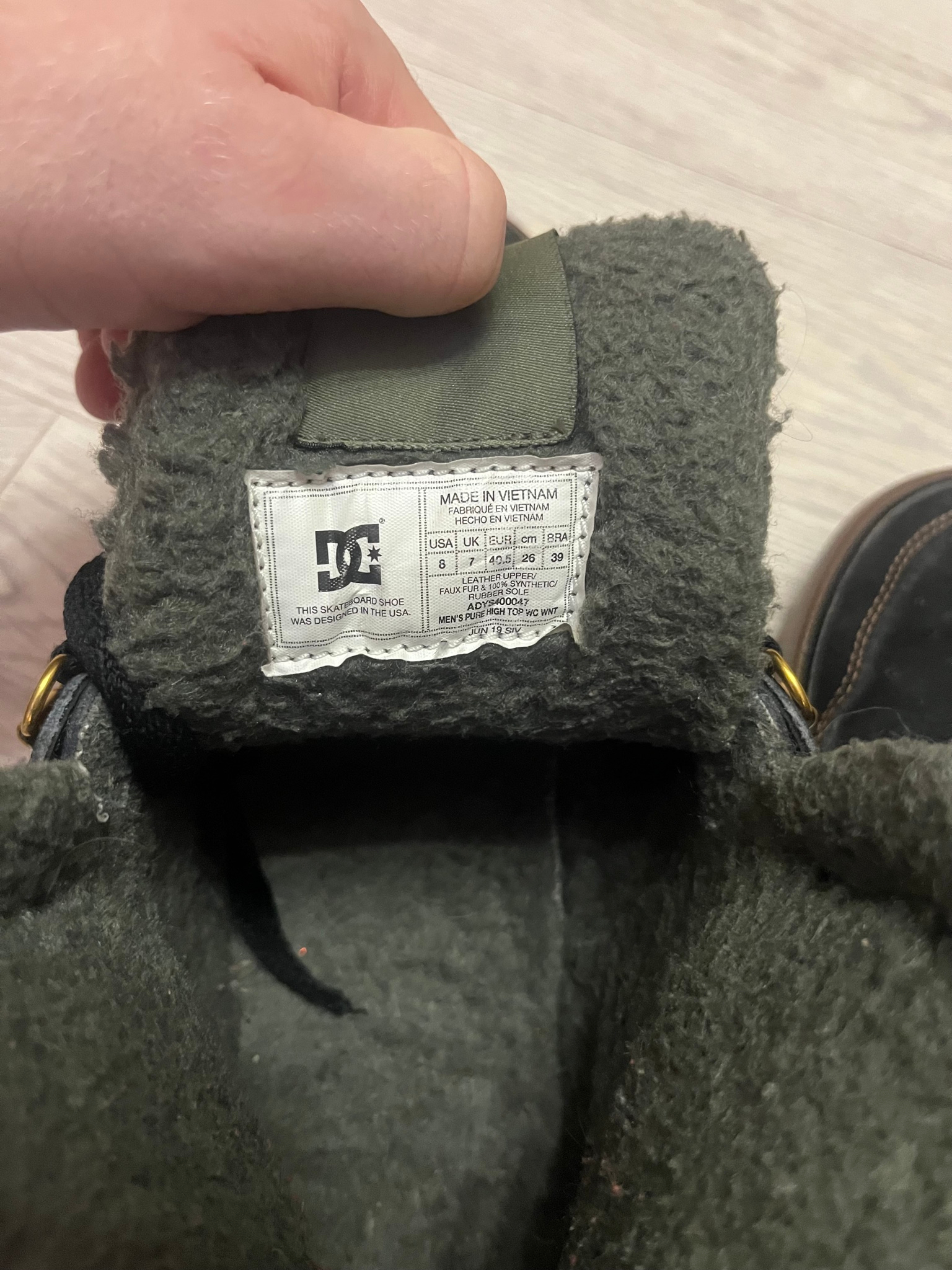 DC shoes Pure High Top, миниатюра 4
